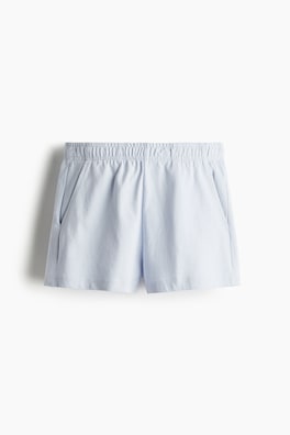 Dra-på-shorts i bomull