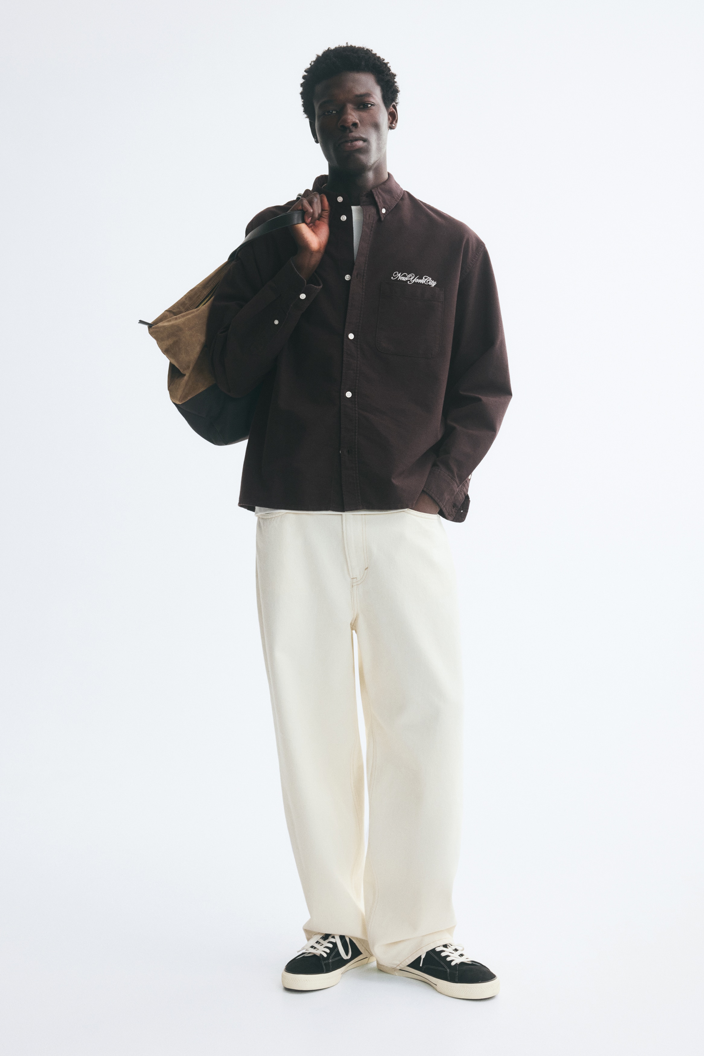 Áo sơ mi Oxford Relaxed Fit