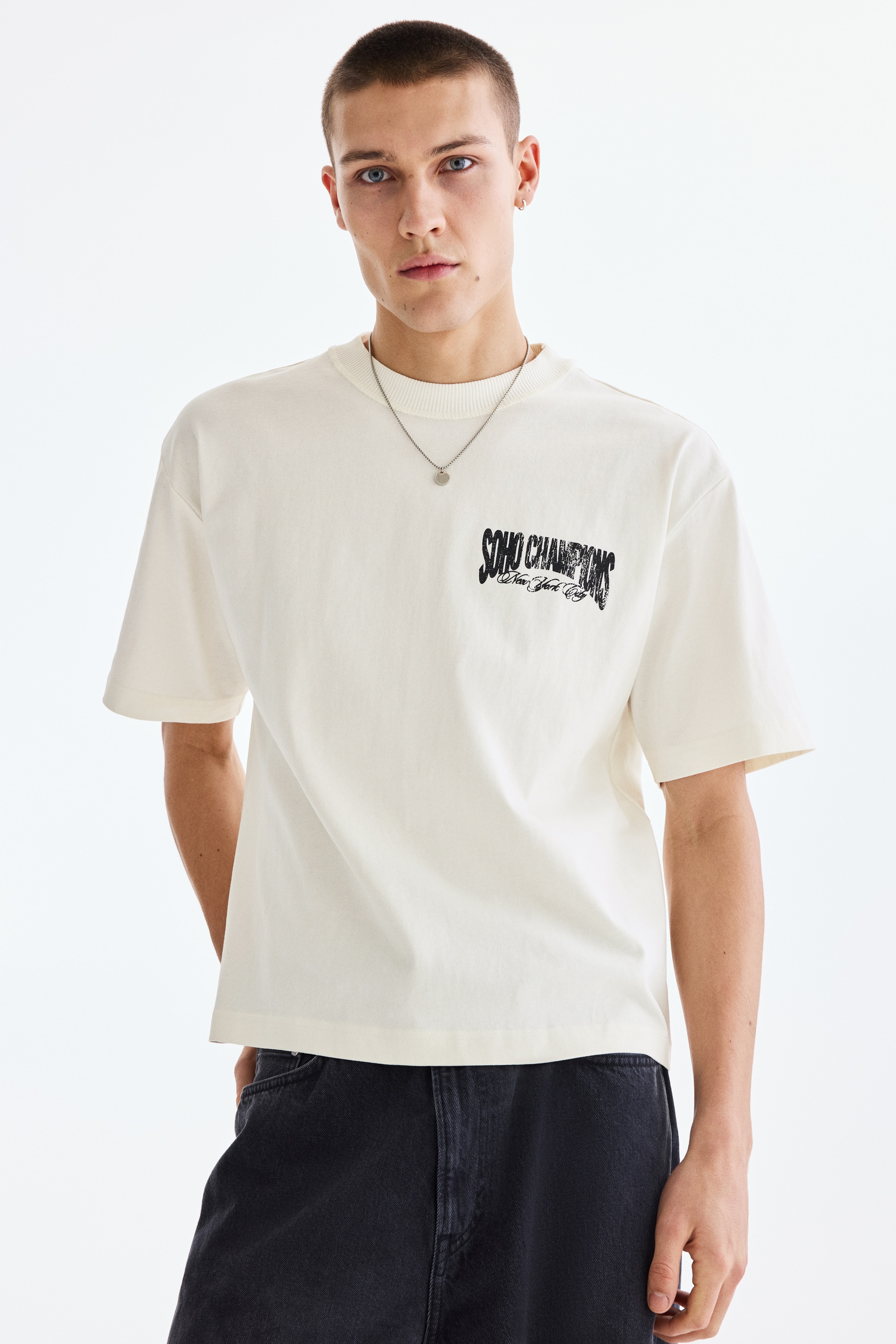Loose Fit Printed T-shirt