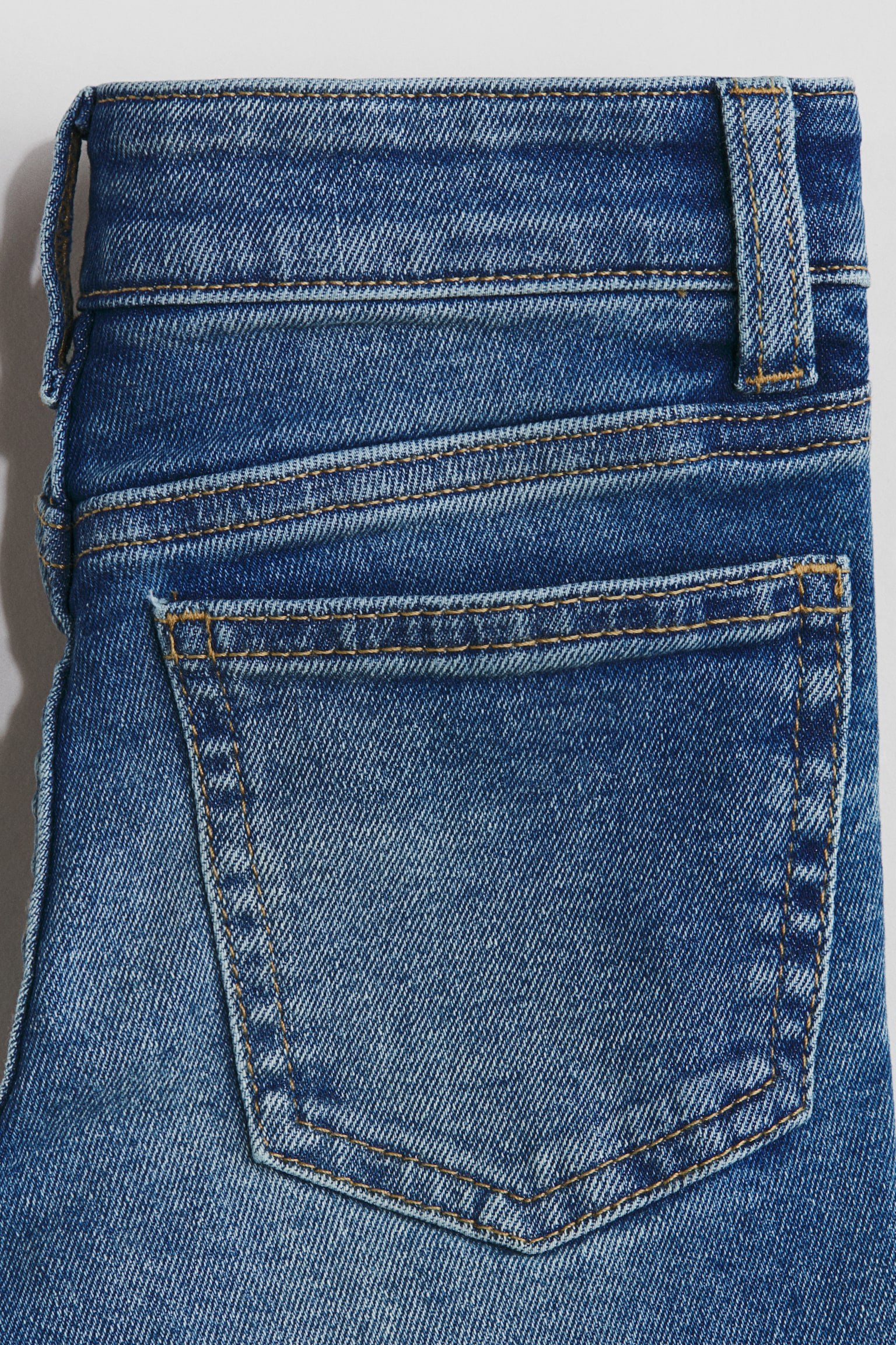 Детские джинсы H&M Skinny Fit, цвет: Джинсовый синий — фото 3