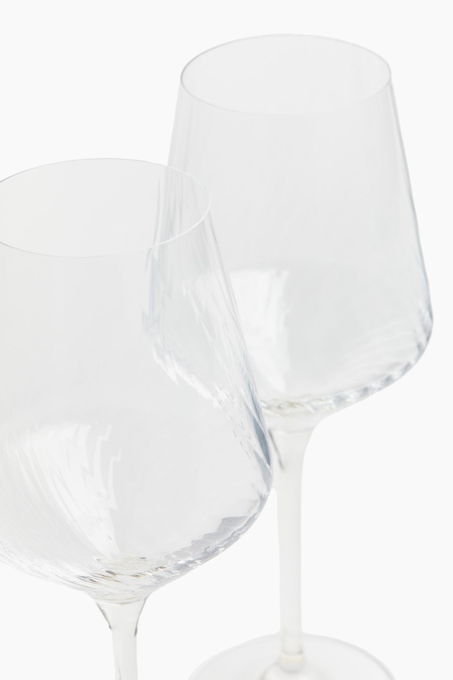 2-pack wine glasses - Transparent - 3