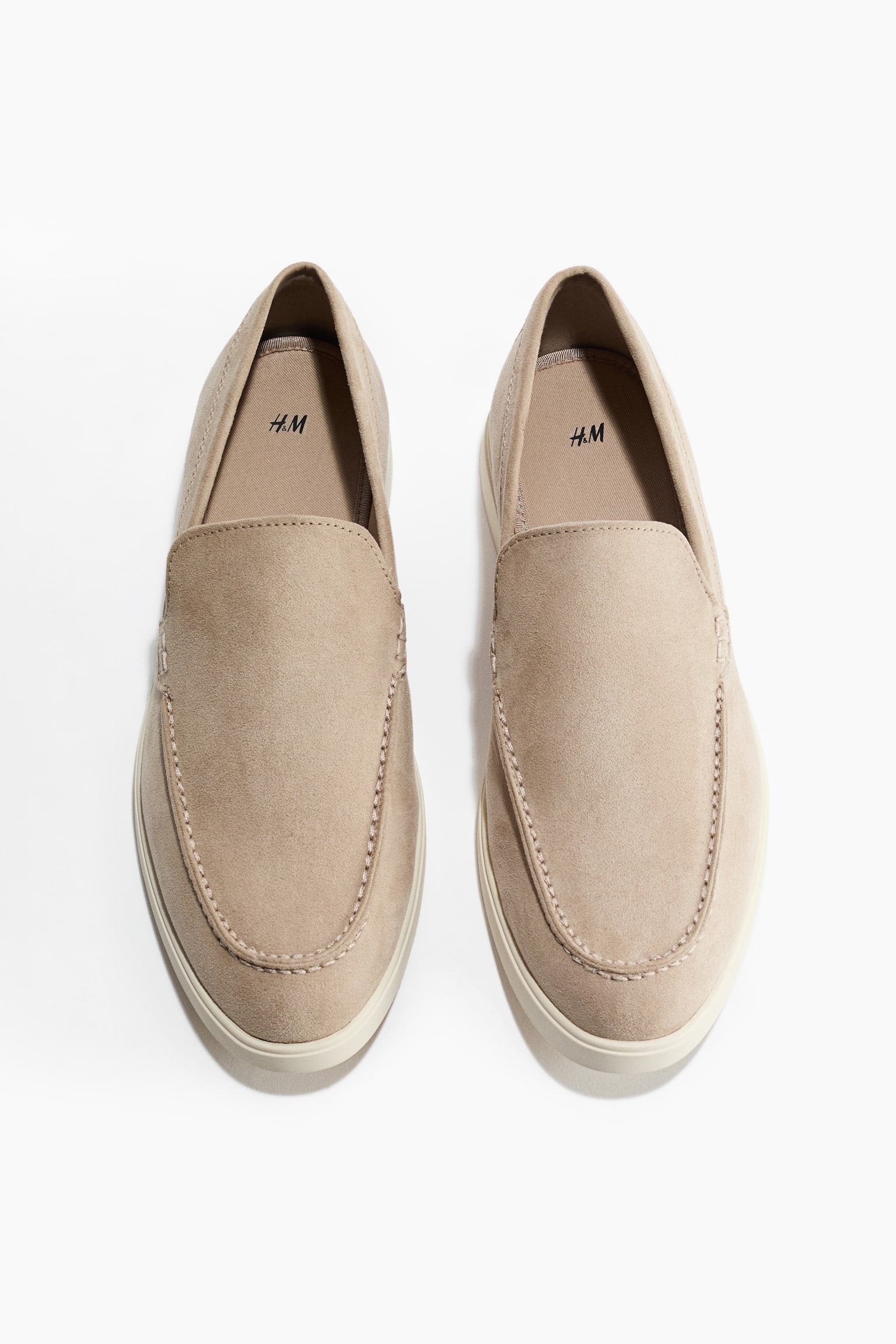 Loafers - Light beige/Navy blue/Light brown - 2