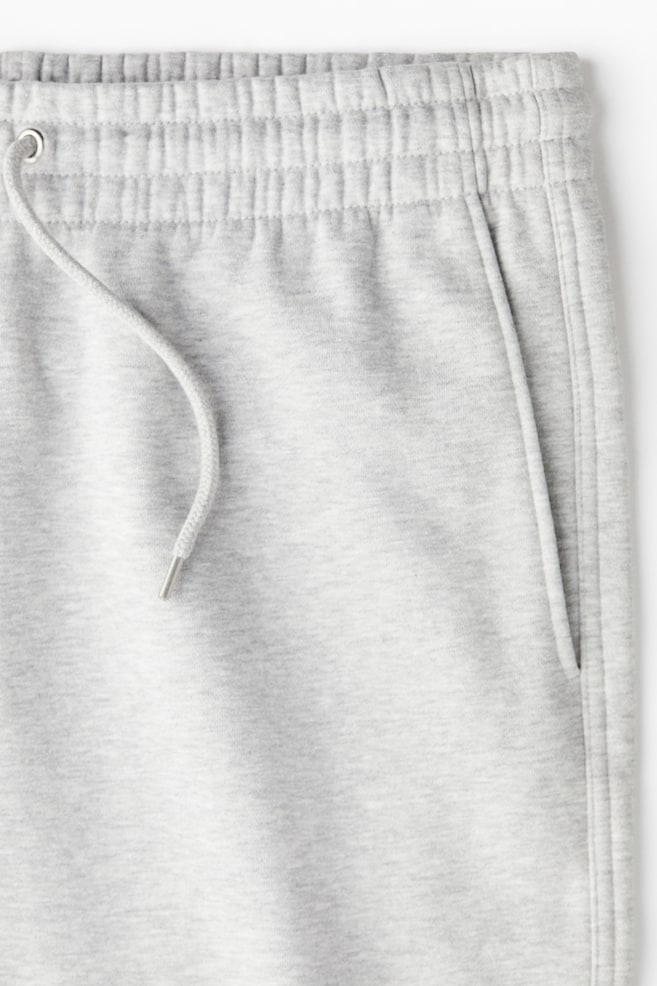 Loose-Fit Sweatpants - Light gray melange/Navy blue/Black/Brown/Light gray - 6