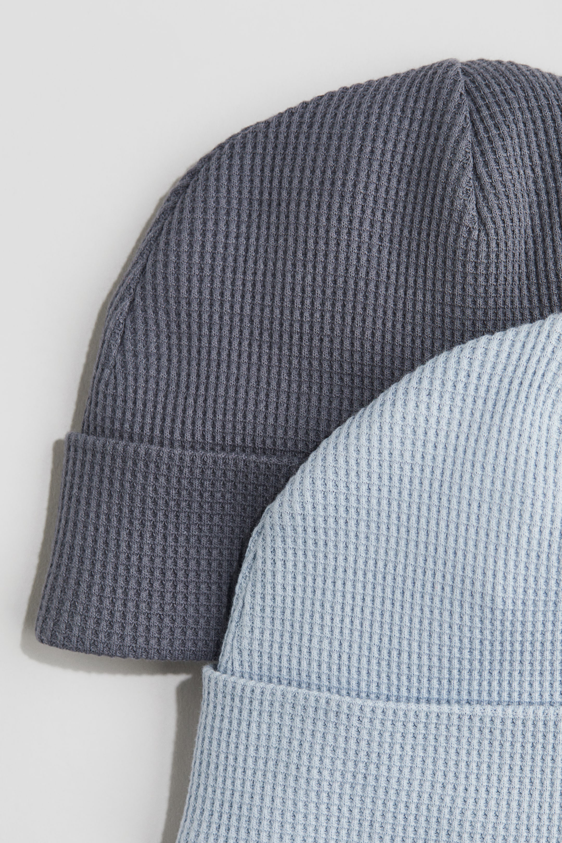 2-pack Ribbed Beanies