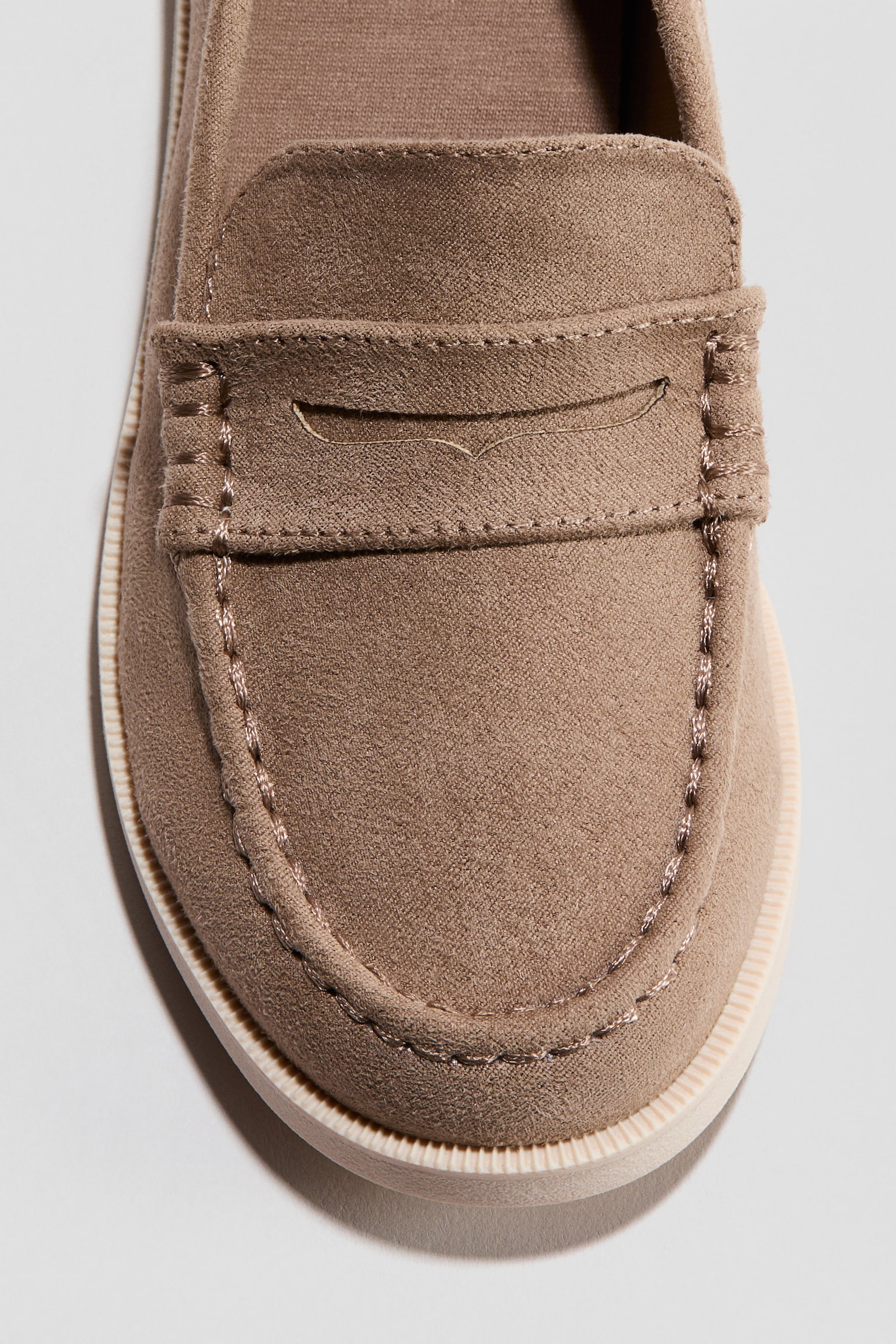 Loafers - Mørk beige/Marineblå - 2