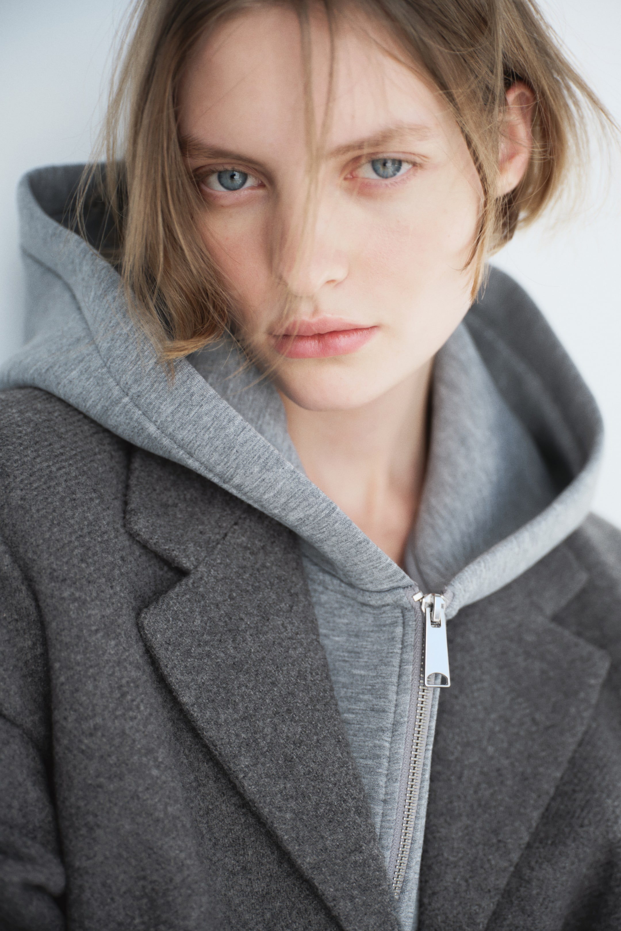 Agrandir l'image: Blazer en laine mélangée - Gris chiné - FEMME | H&M CH 4