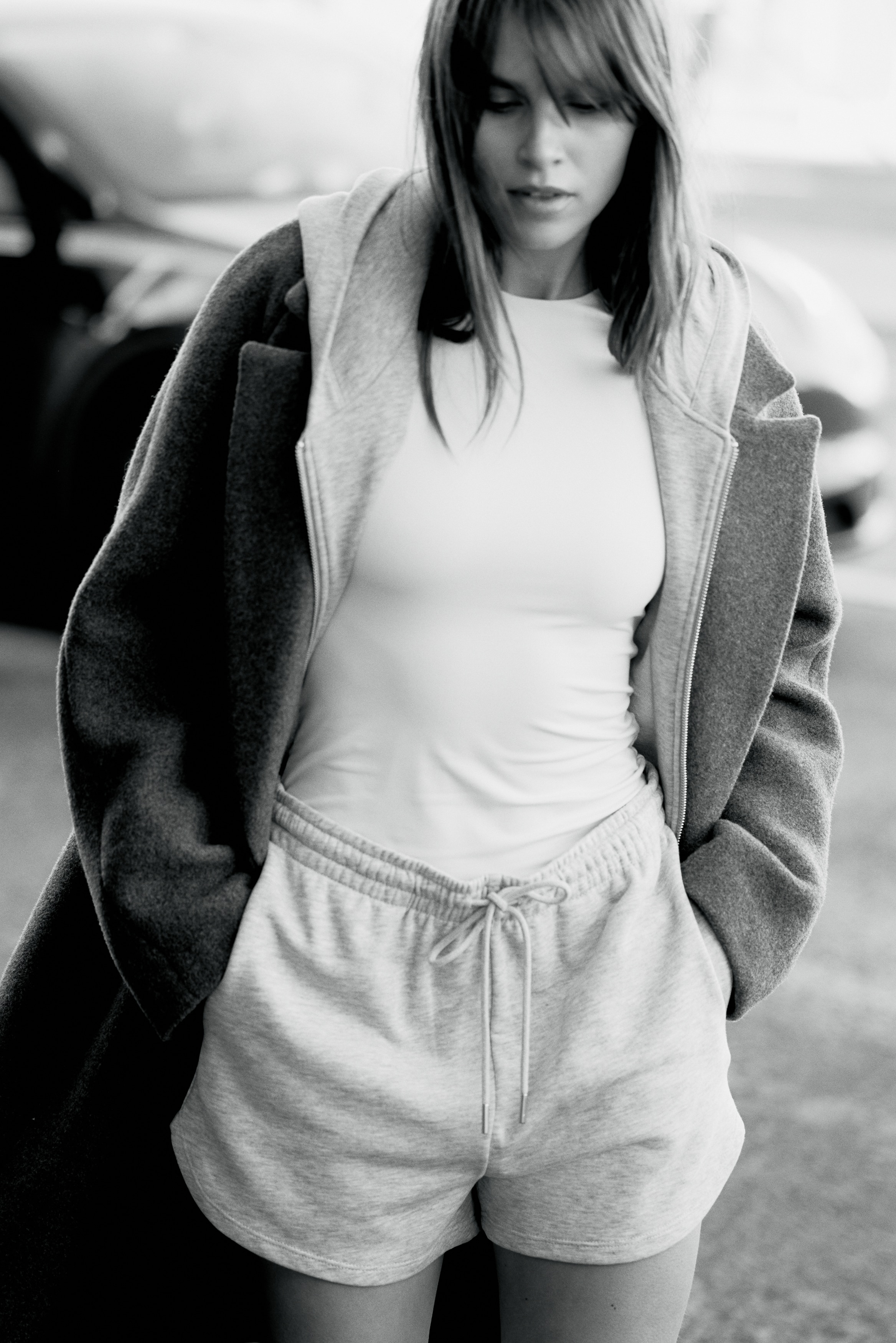 H & M - Sculpting Slim Fit トップス - ホワイト