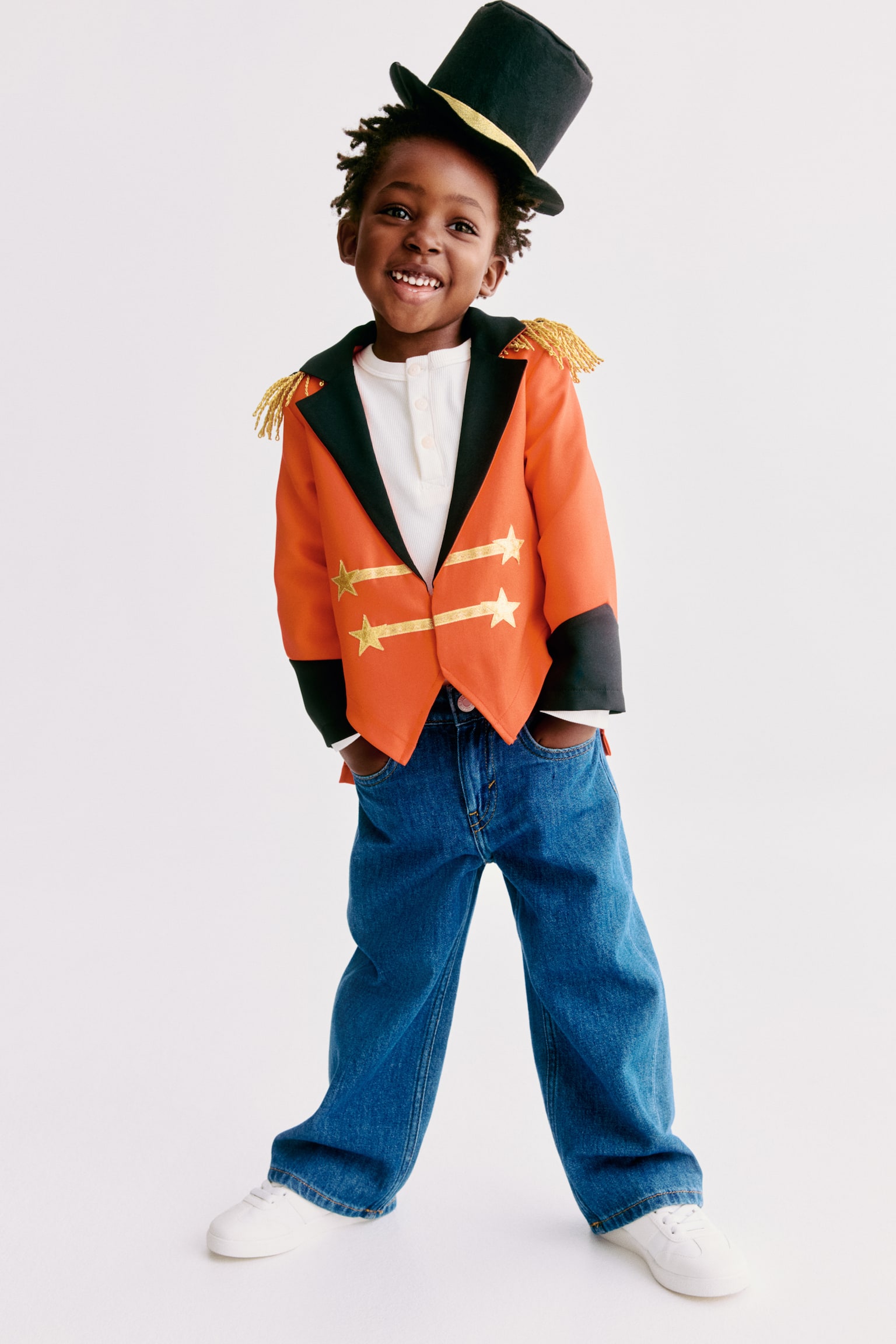 2-piece circus fancy dress set - Red/Circus/Light pink - 1