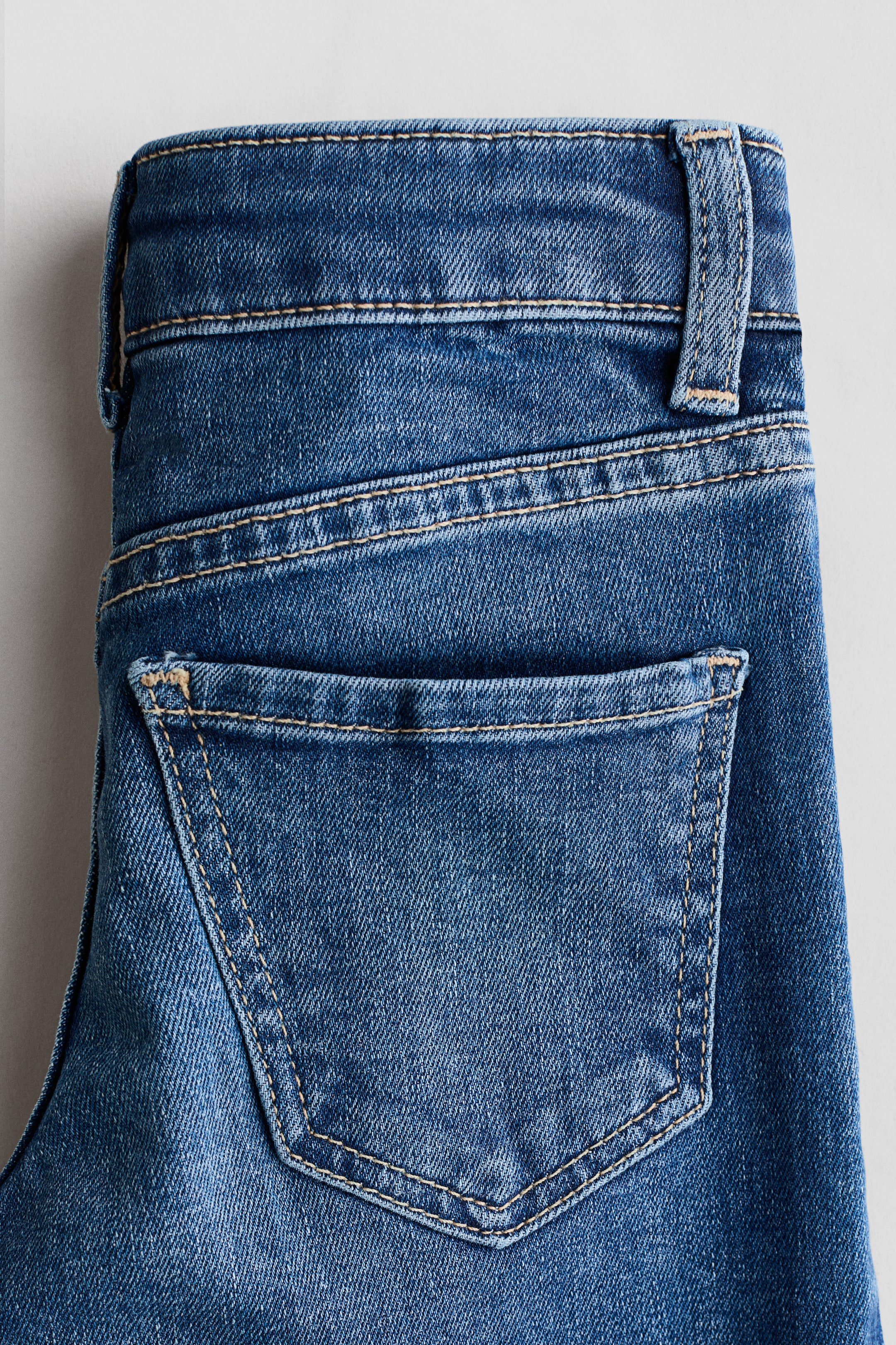 Visa större bild: Wide Leg Jeans - Denimblå - BARN | H&M FI 6