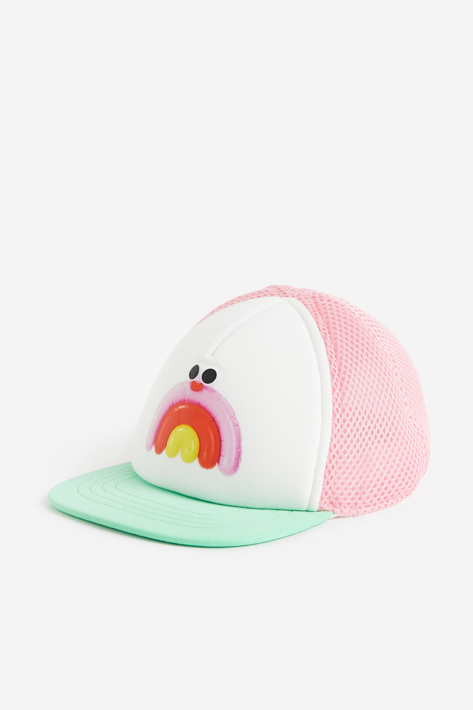 Print Cap - Light green/Rainbow - 1