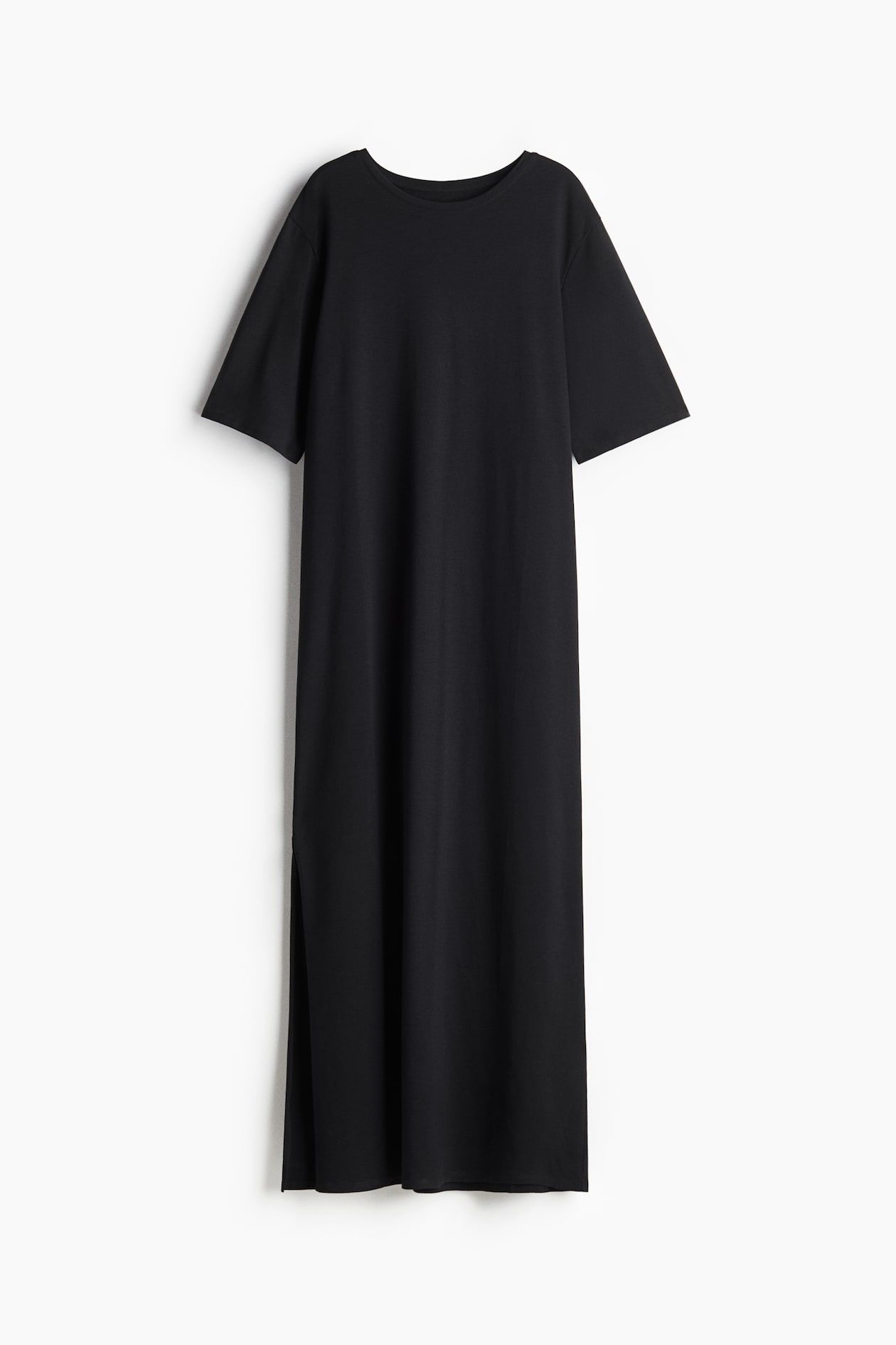 Women's Black Long T-Shirt Dress | H&M US Women's Black Long T-Shirt Dress | H&M US