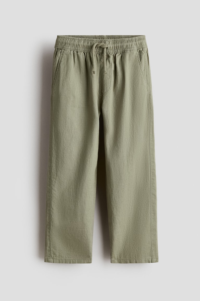 Pantalone od mešavine lana
