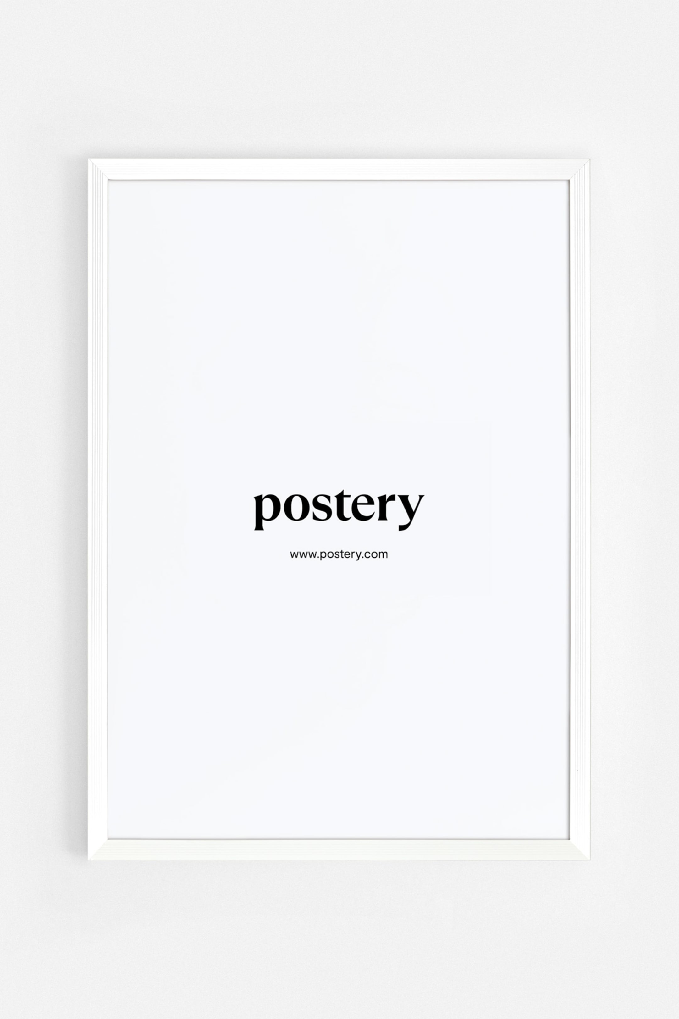 Größeres Bild anzeigen: Riffel-bilderrahmen - Weiß - Postery | H&M AT 1