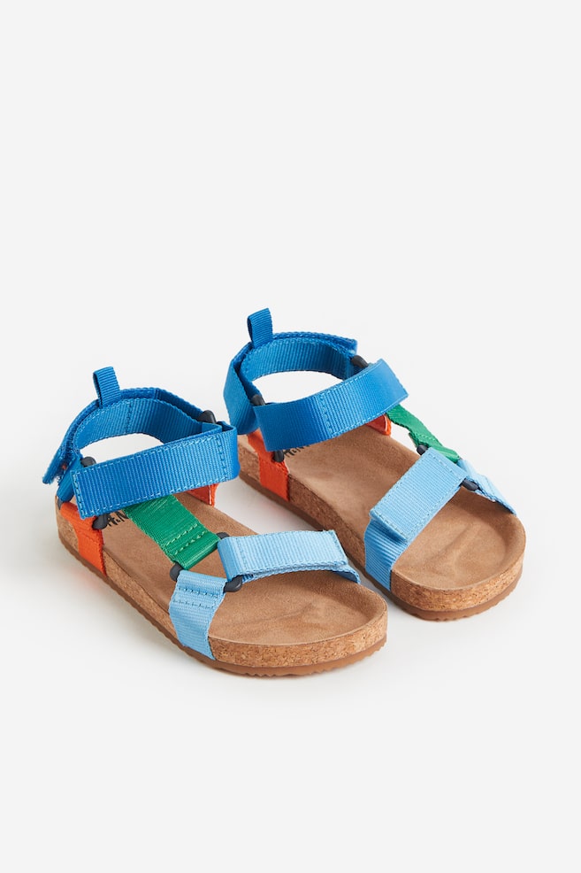 Sandaler - Klar blå/Blokfarvet - 1