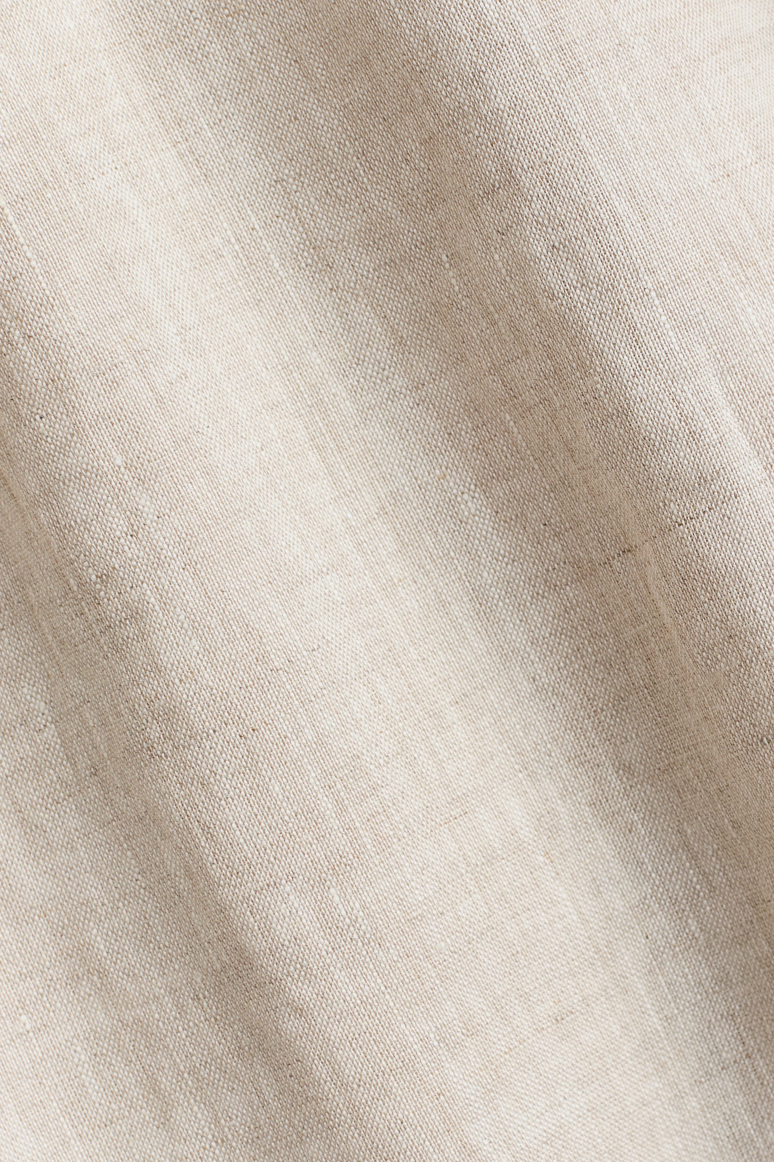 Sjömansklänning i linne-Ljusbeige - 3