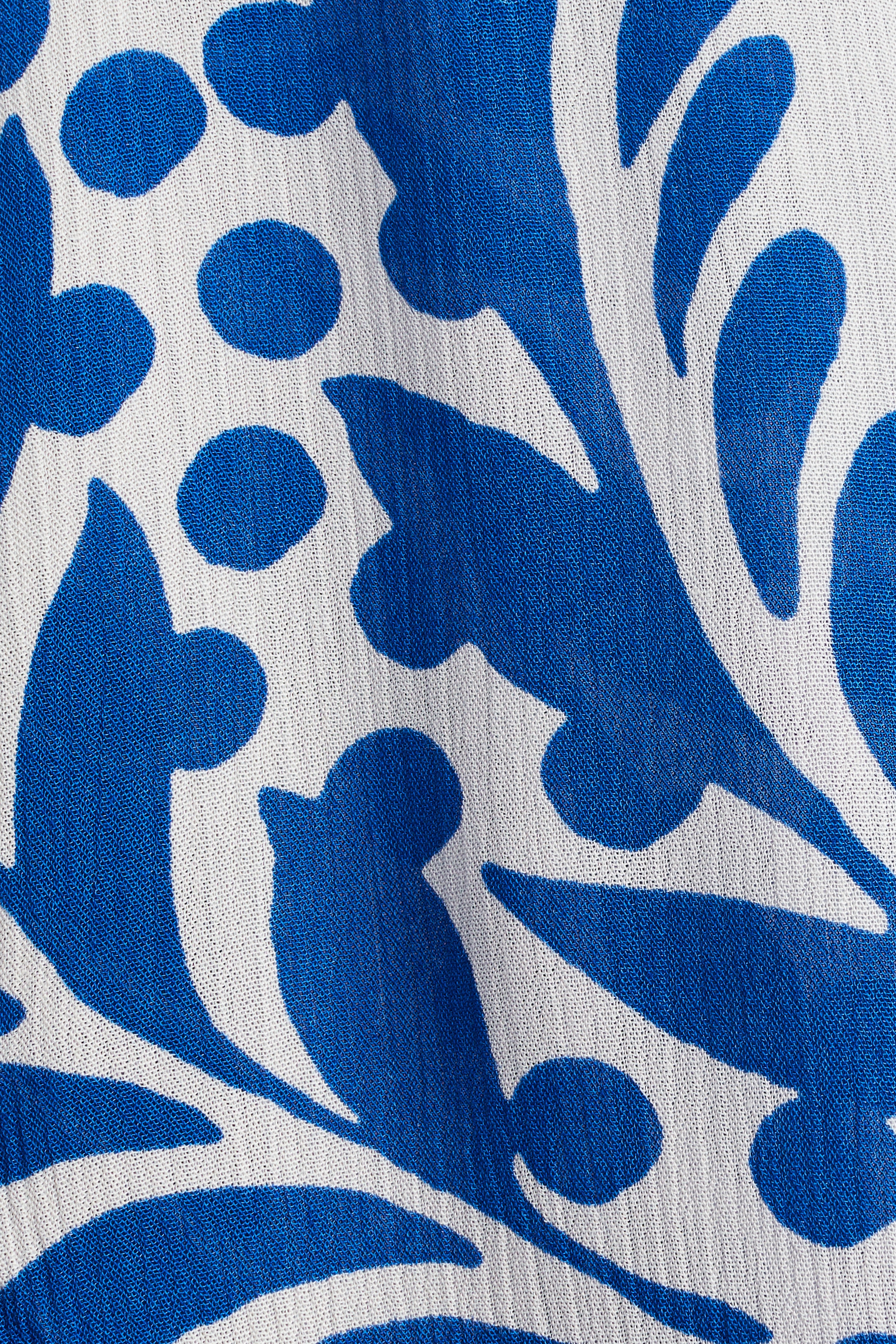 Crinkled viscose shirt