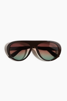Aviator-style sunglasses