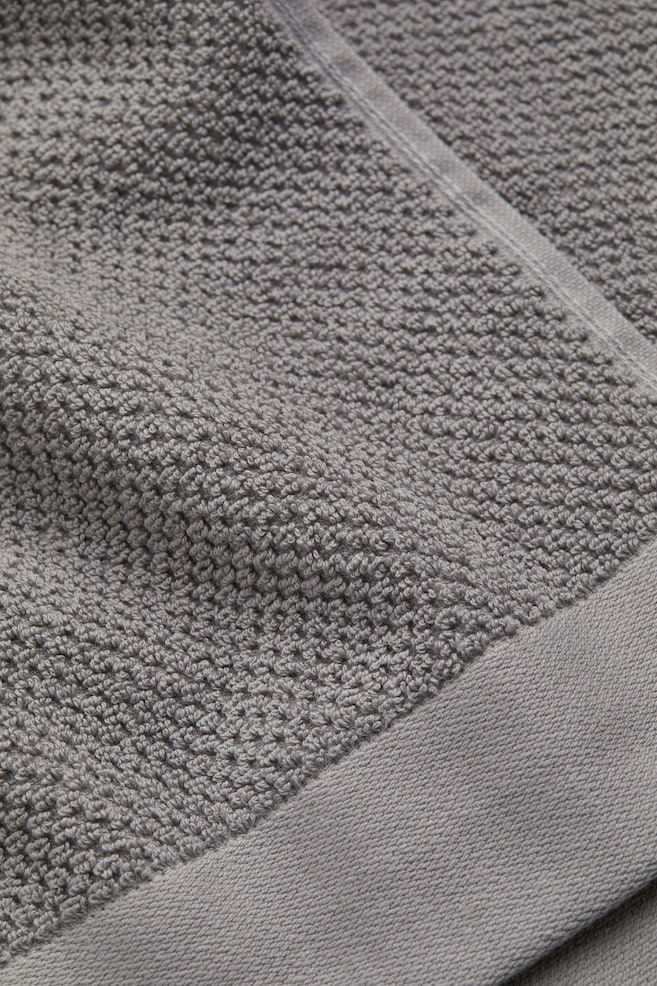 2-pack cotton terry guest towels - Grey/Dark green/Sage green/Light beige/dc/dc/dc/dc - 4