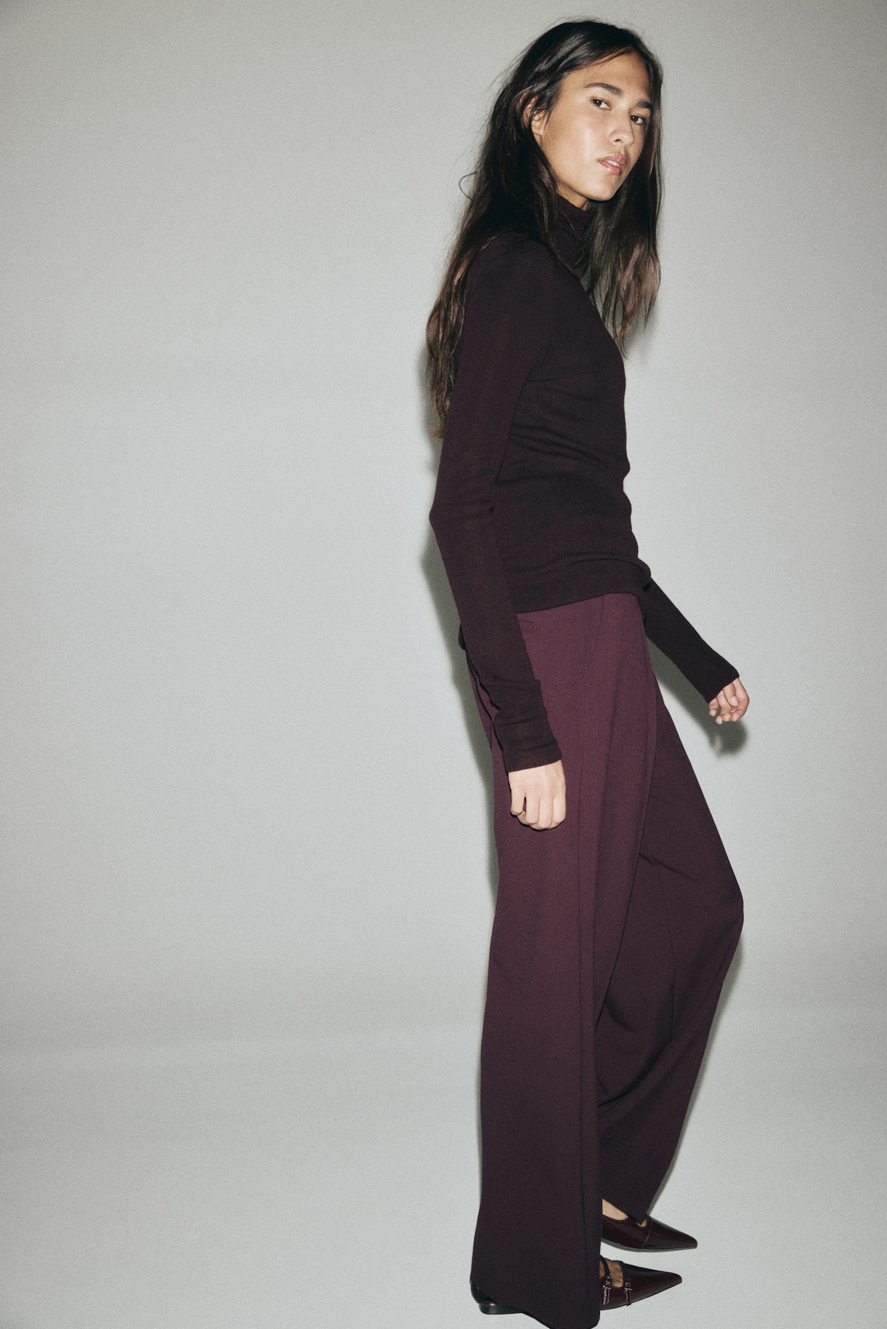 Wide-Leg Dress Pants - image 2