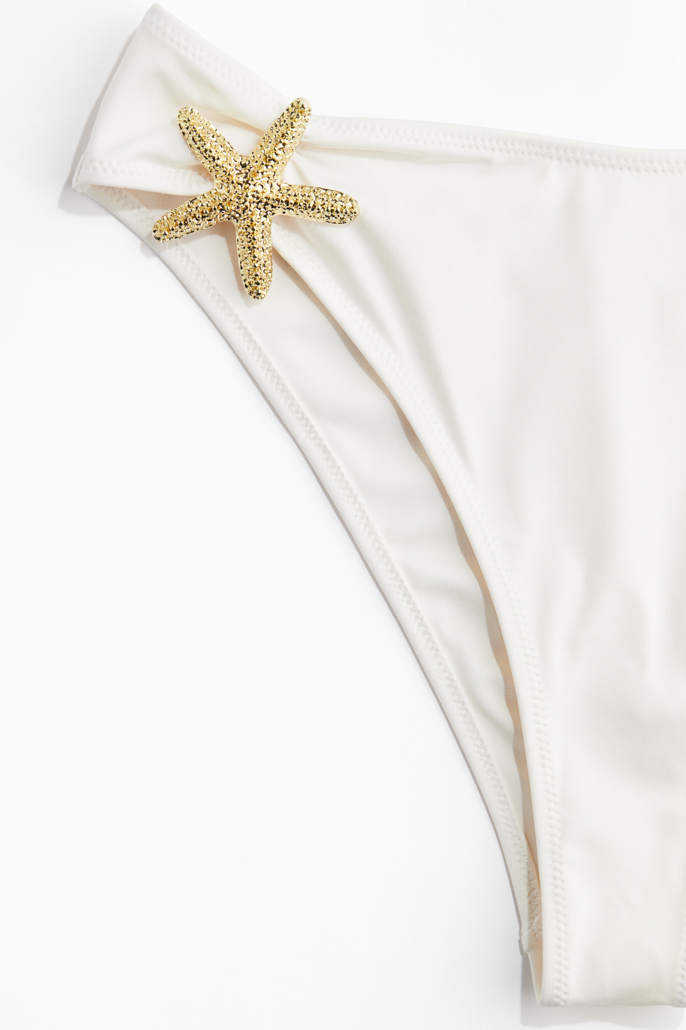 Starfish-detail Brazilian bikini bottoms