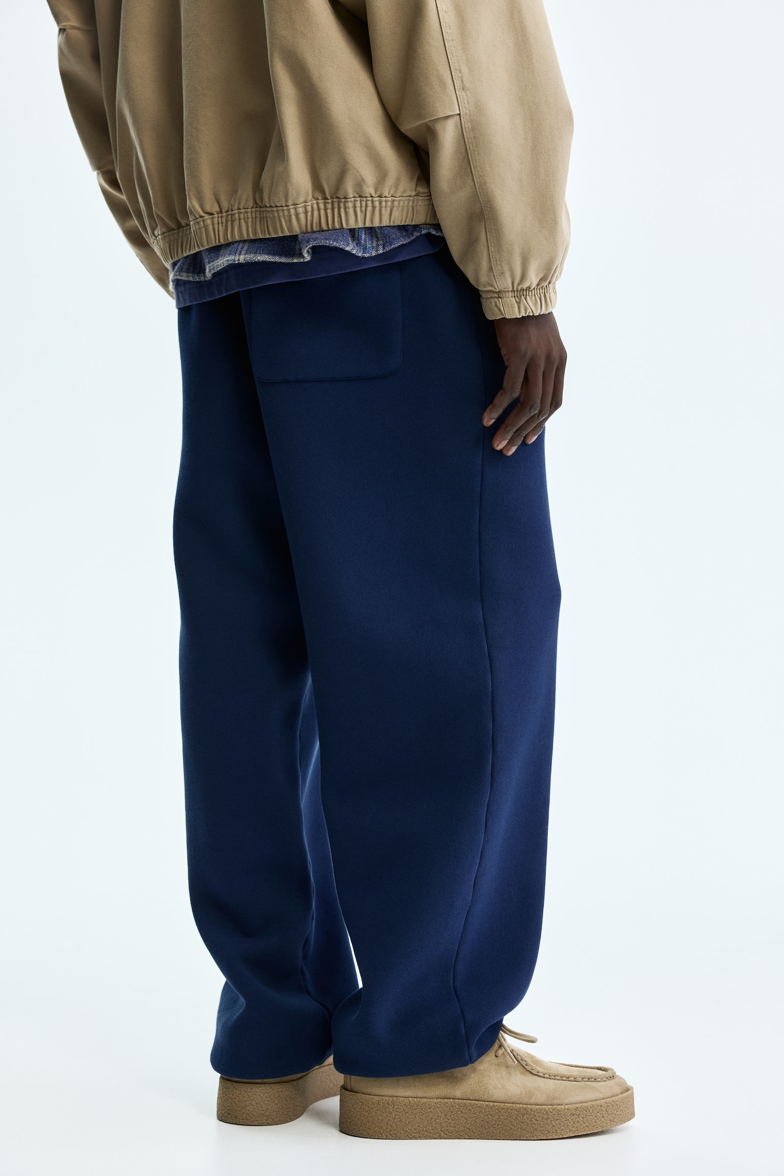 Relaxed Fit Sweatpants - Dark blue/Black/Grey marl - 6