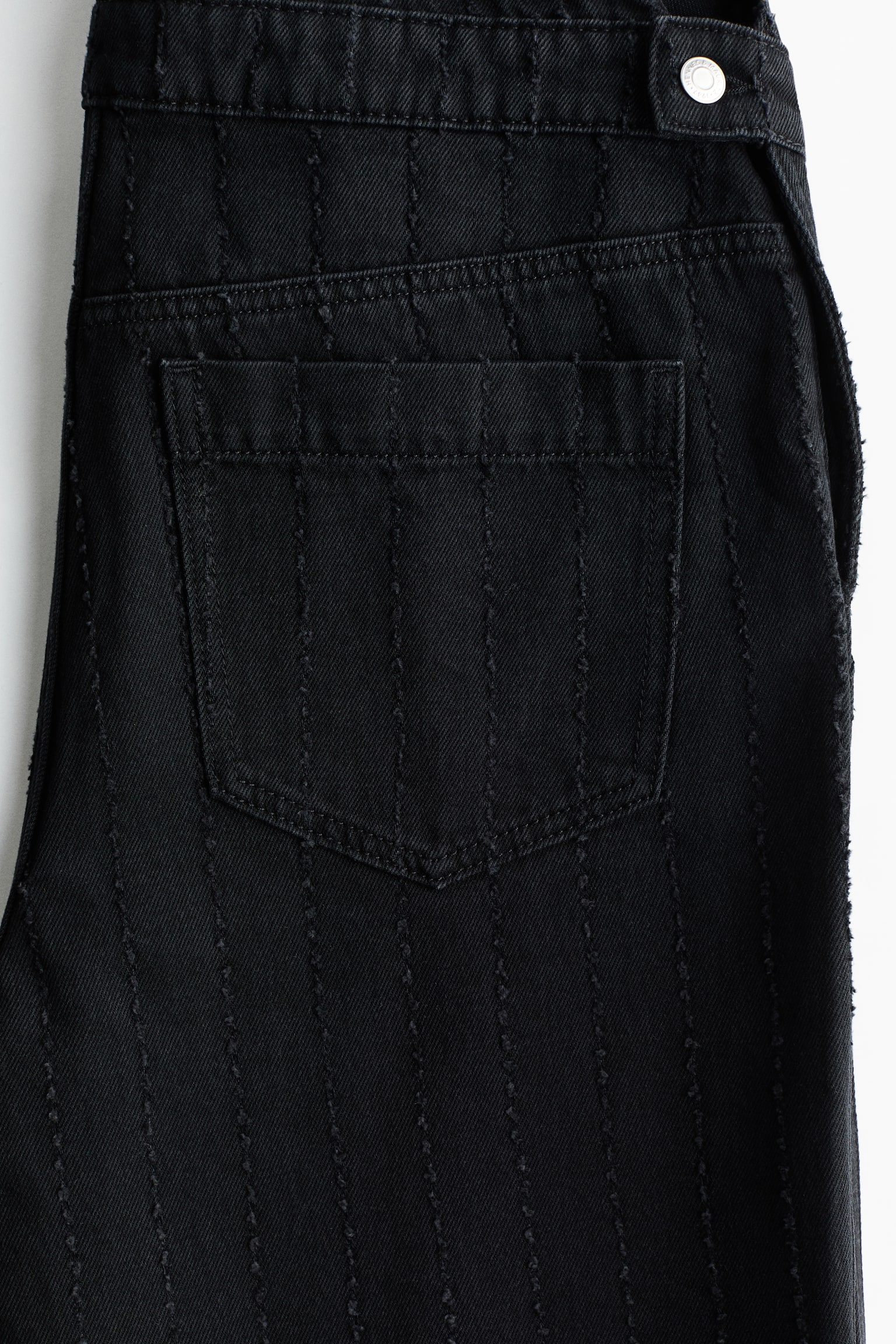 MAMA Before & After Denim dungarees - Black - 6