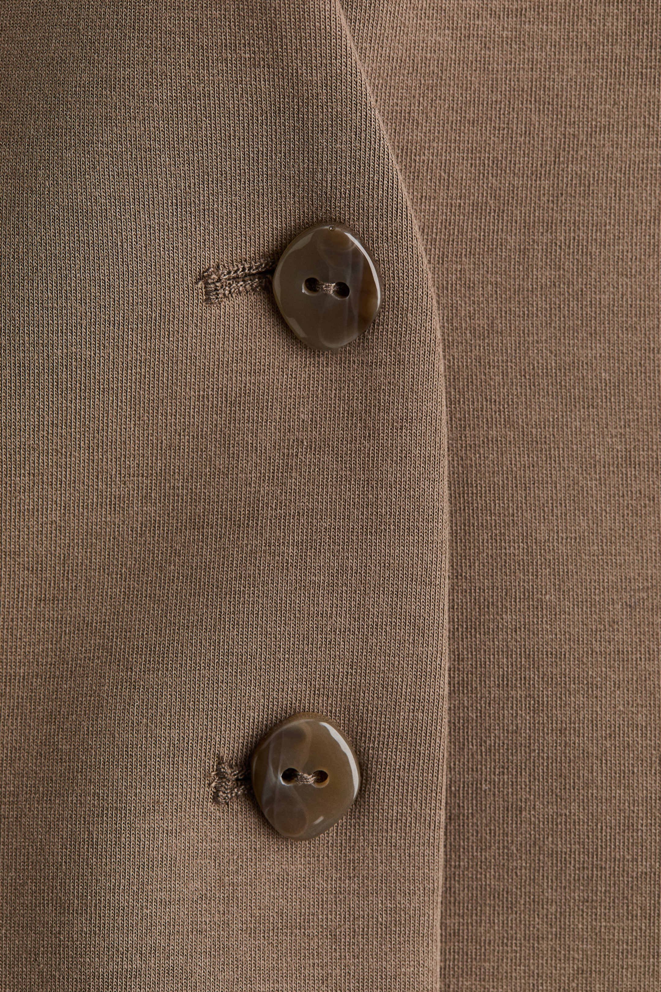 Ampliar la imagen: Blazer de punto - Café - Ladies | H&M MX 2