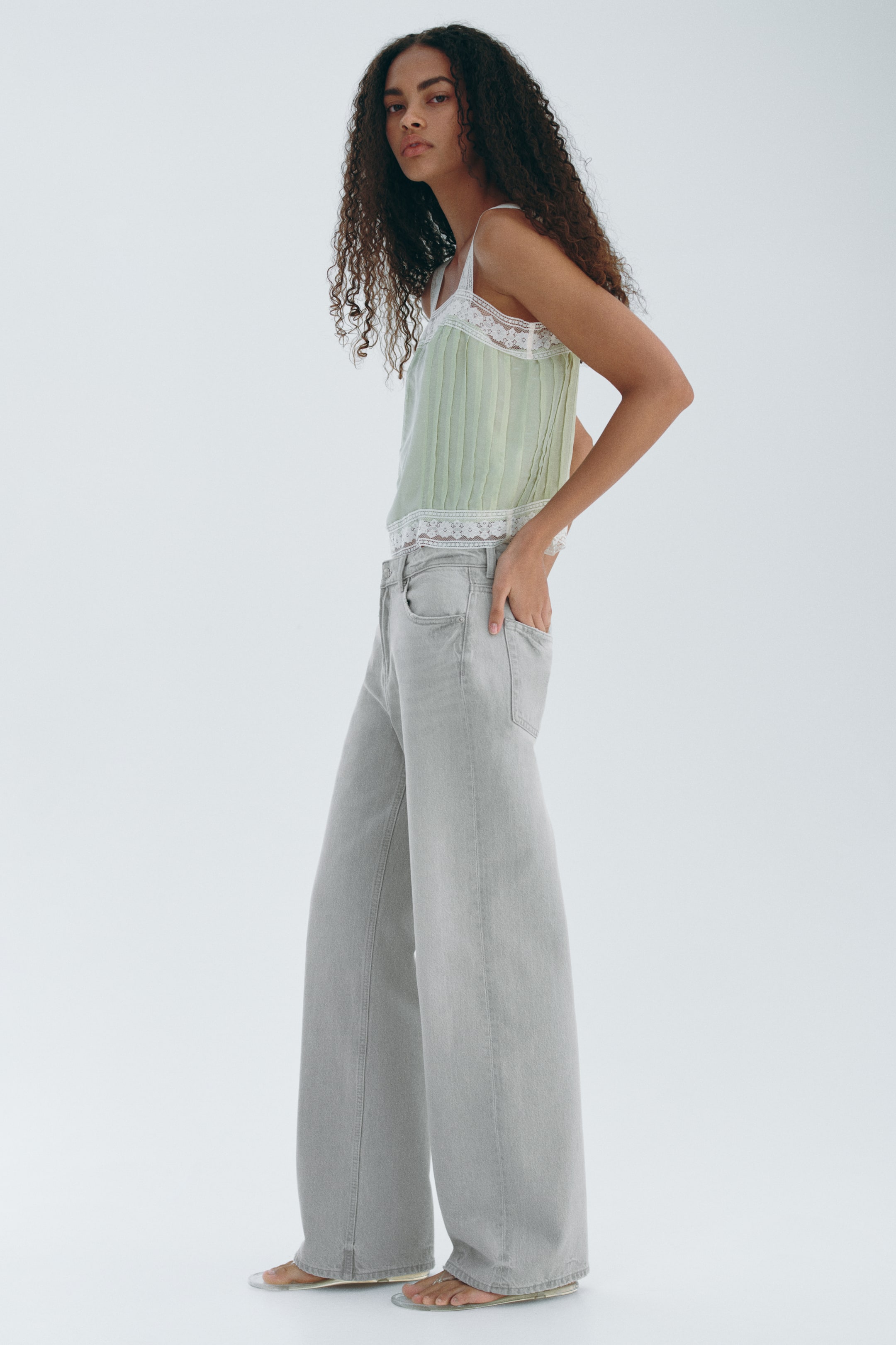 Bleecker High Rise Wide Leg Jeans