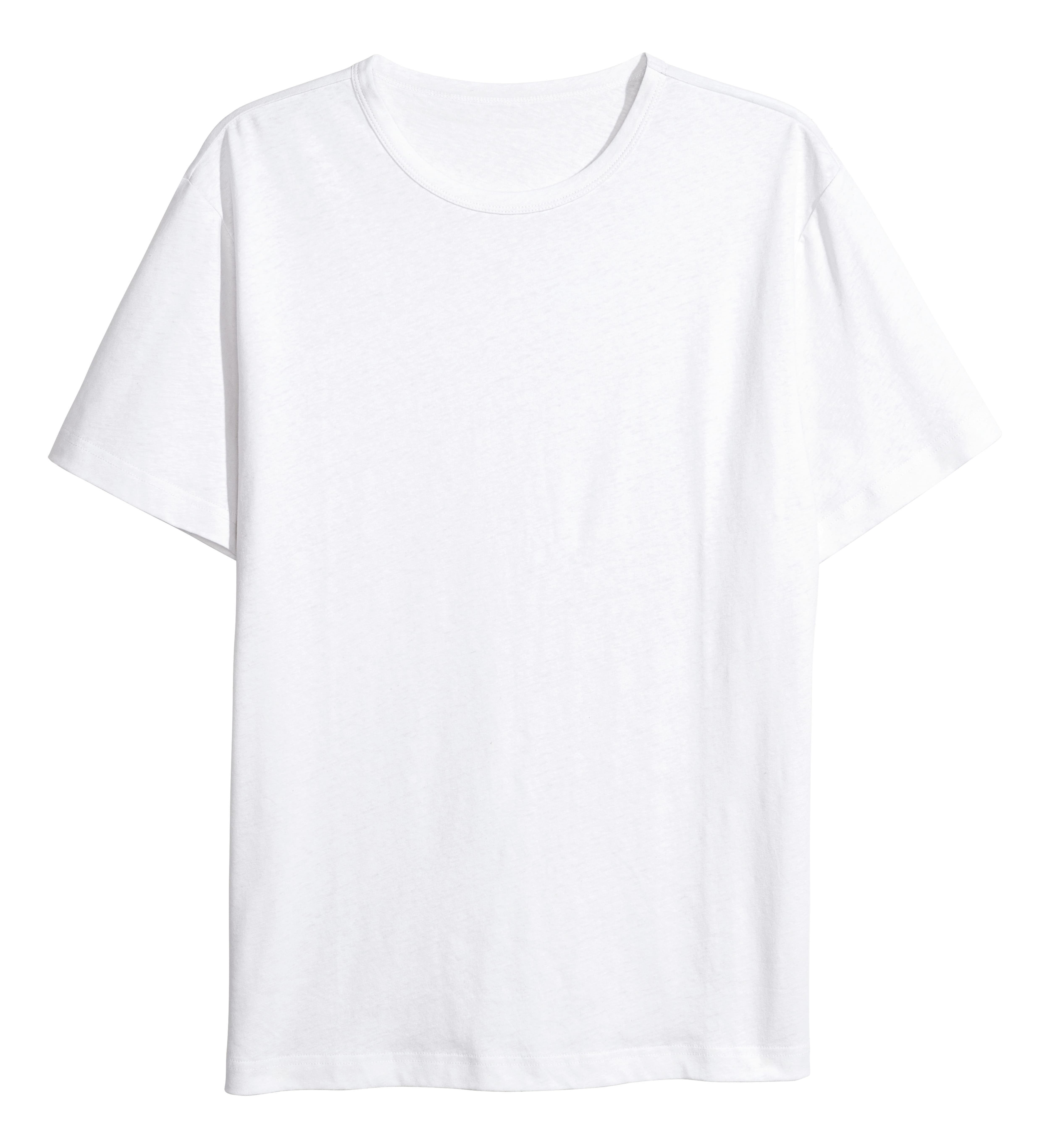 H and m linen t shirt best sale