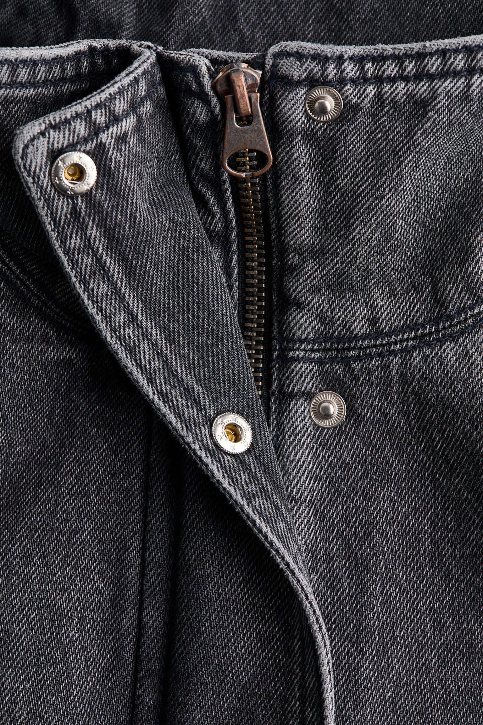 Oversized denim jacket - Denim grey - 6