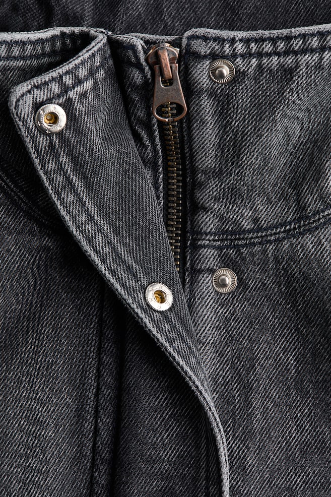Oversized denim jacket-Denim gray - 6