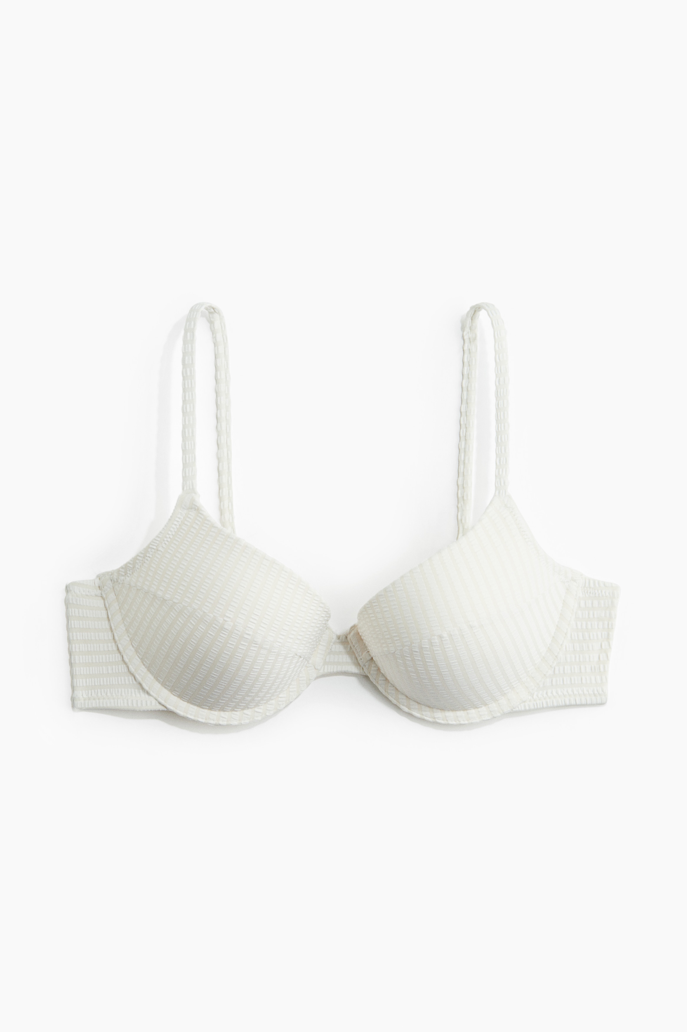 Puš-ap gornji deo kupaćeg kostima - Bela/Crna/Tamnozelena