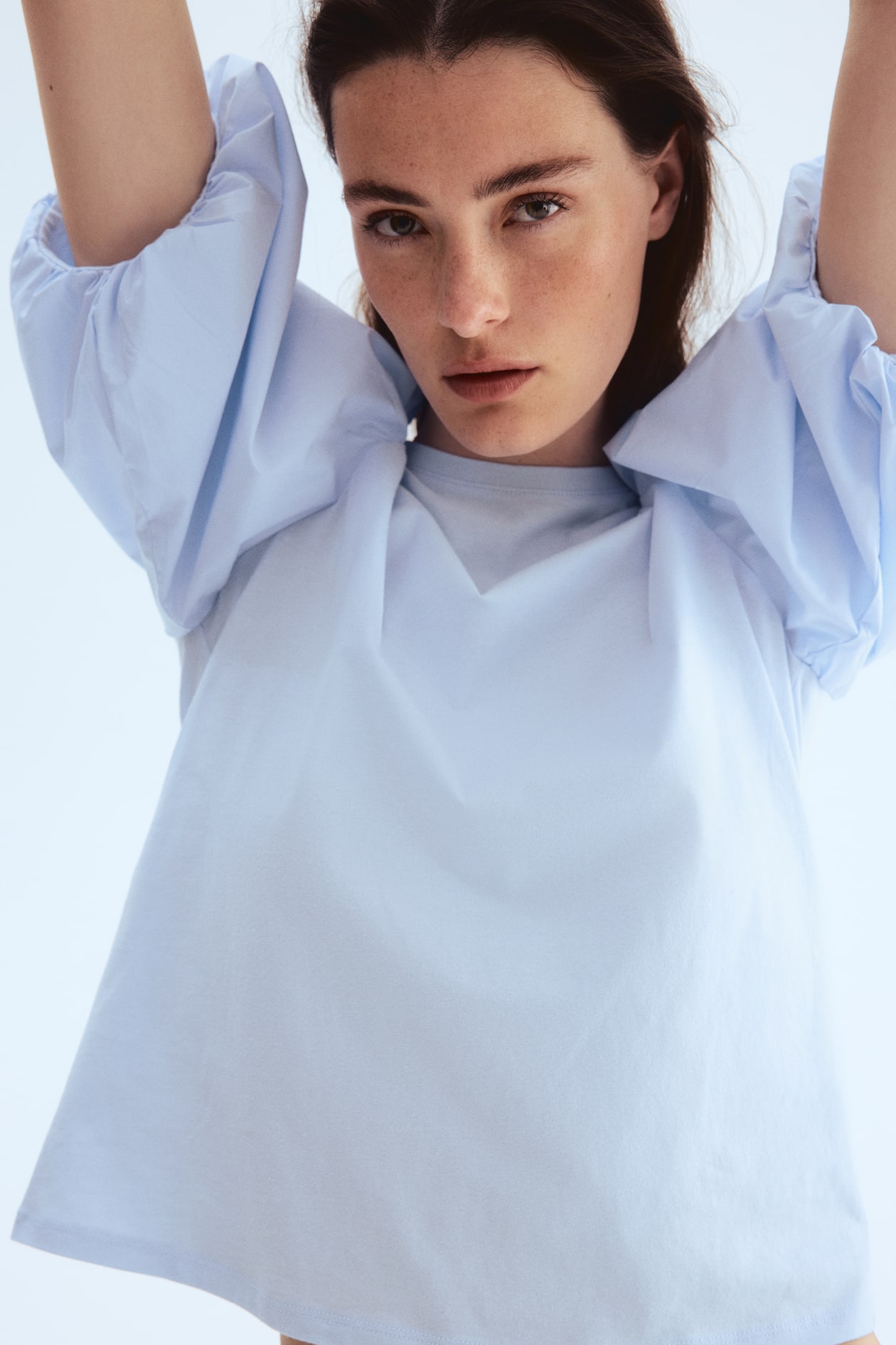 Balloon-Sleeved Top - image 2