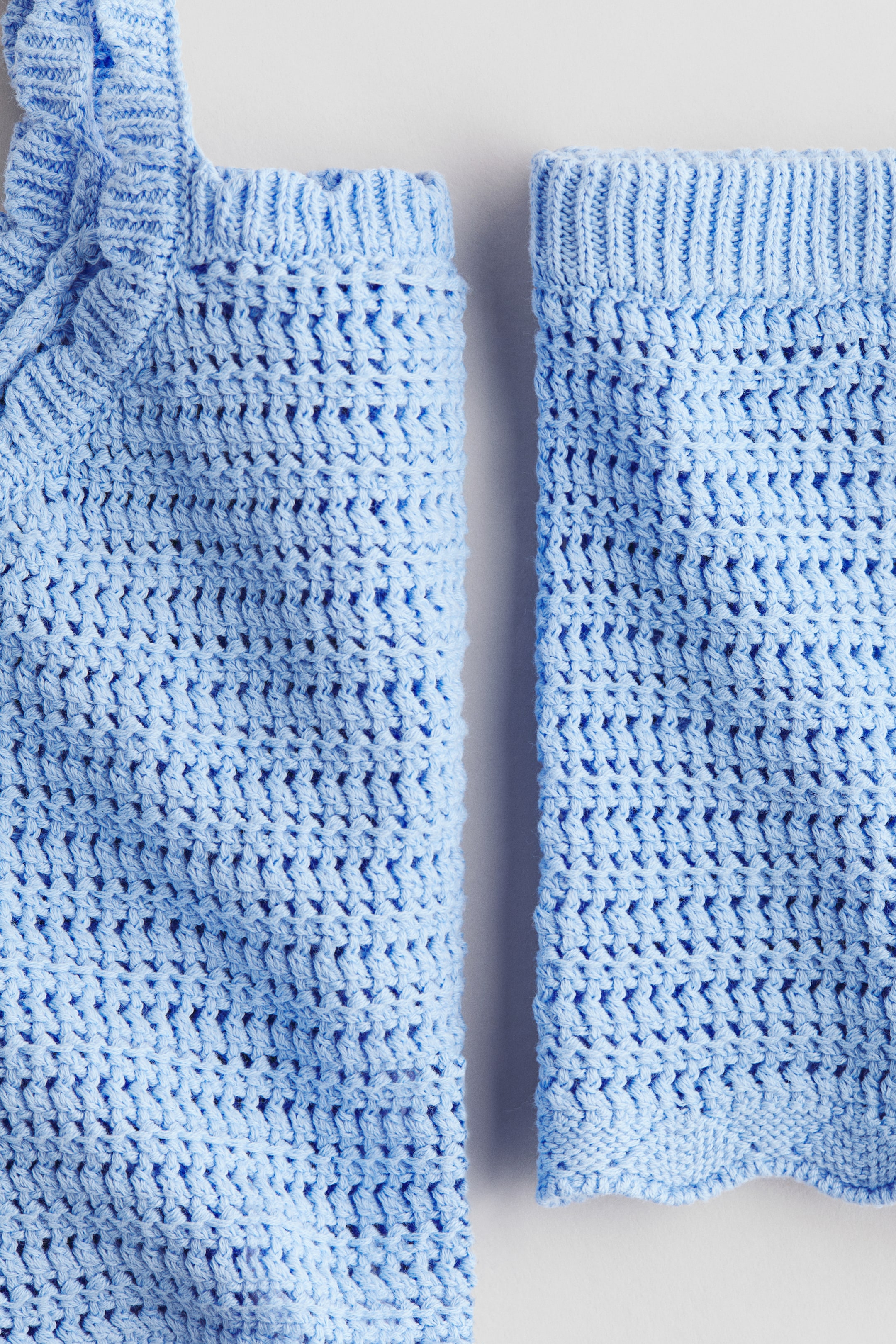 2-piece textured-knit set