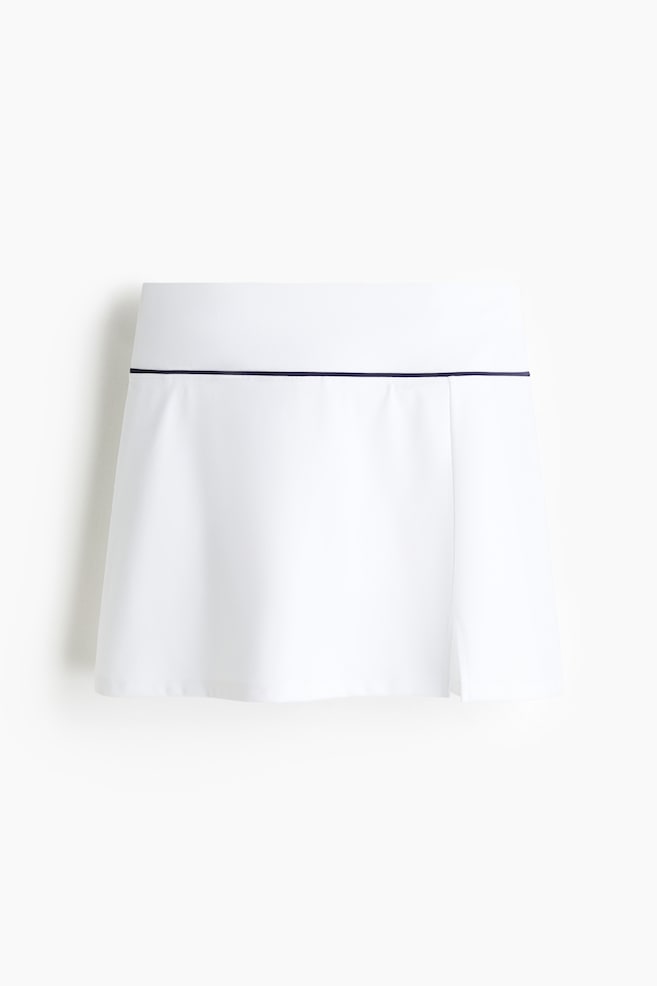 Sports Skirt with DryMove™ - White - 1