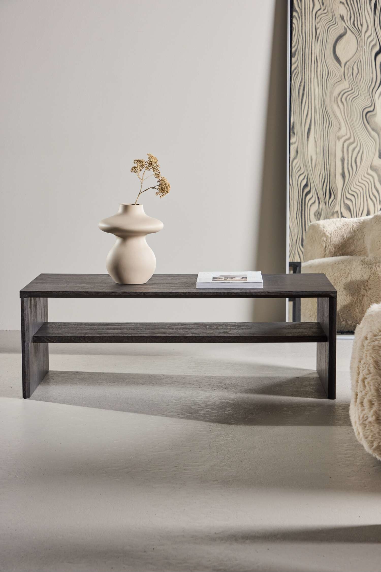 Table Basse Telemarket - Mdf, Noir