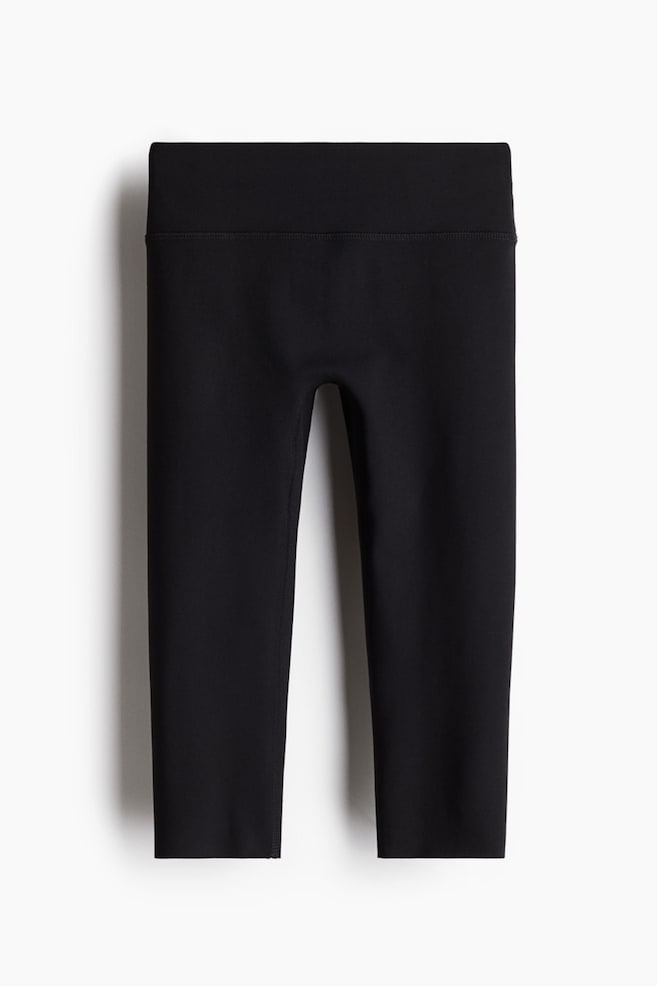 Legging de sport Capri SoftMove™ - Noir/Rose clair - 1