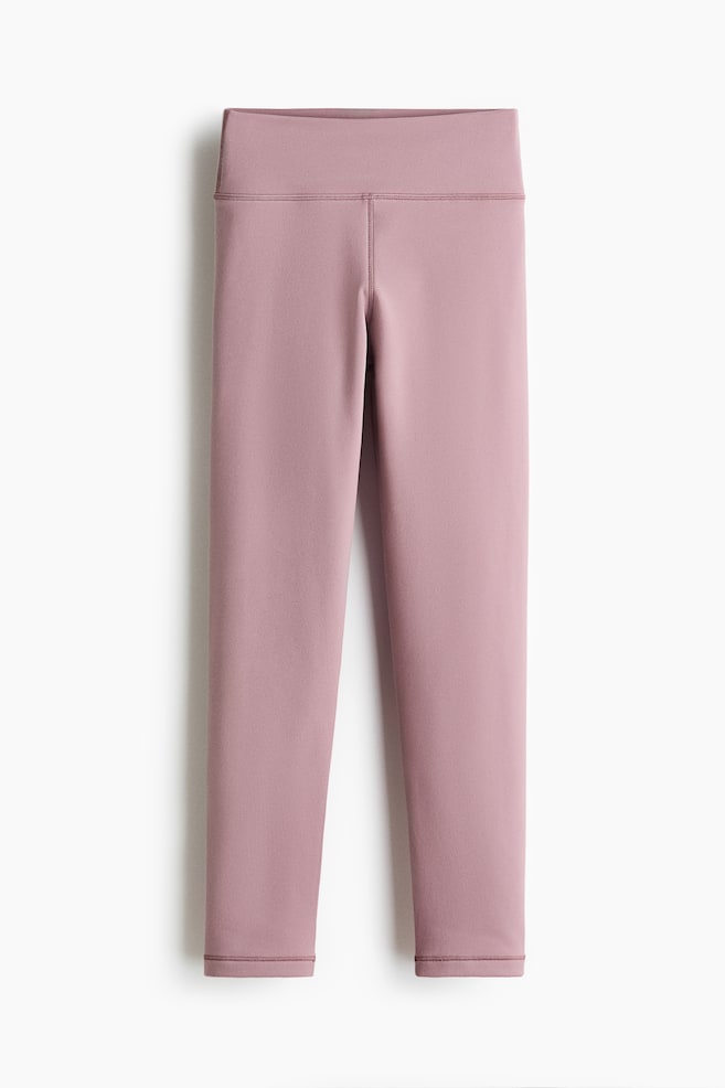 Legging de sport doublé polaire SoftMove™ - Rose ancien/Bleu marine/Noir - 1
