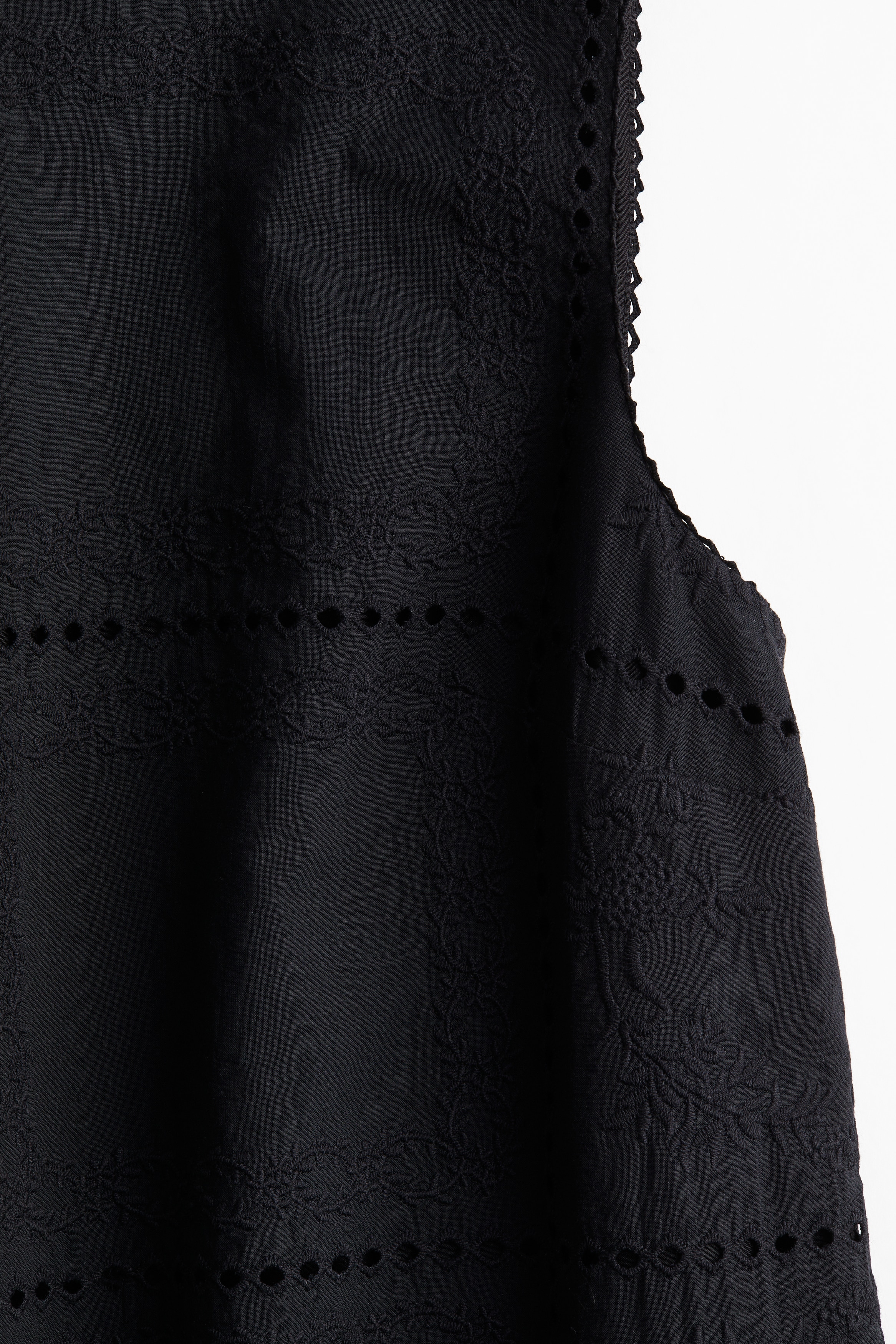 Broderie anglaise cotton dress
