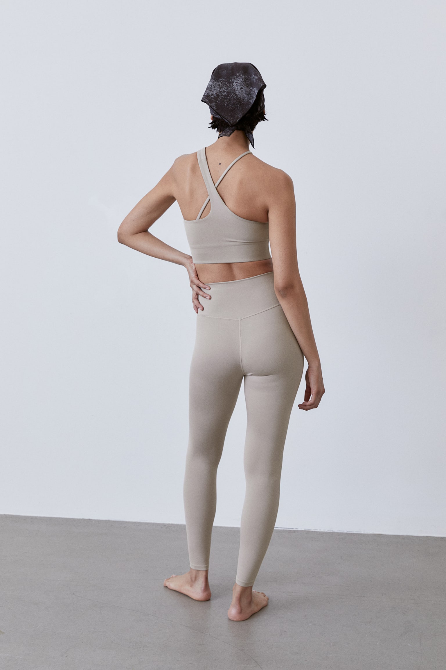 Activewear Leggings In SoftMove™ - Light beige/Dark brown/Lime green/Dusty purple/Black/Rust brown/Dark beige/Grey marle/Light grey marle/Dark plum - 3