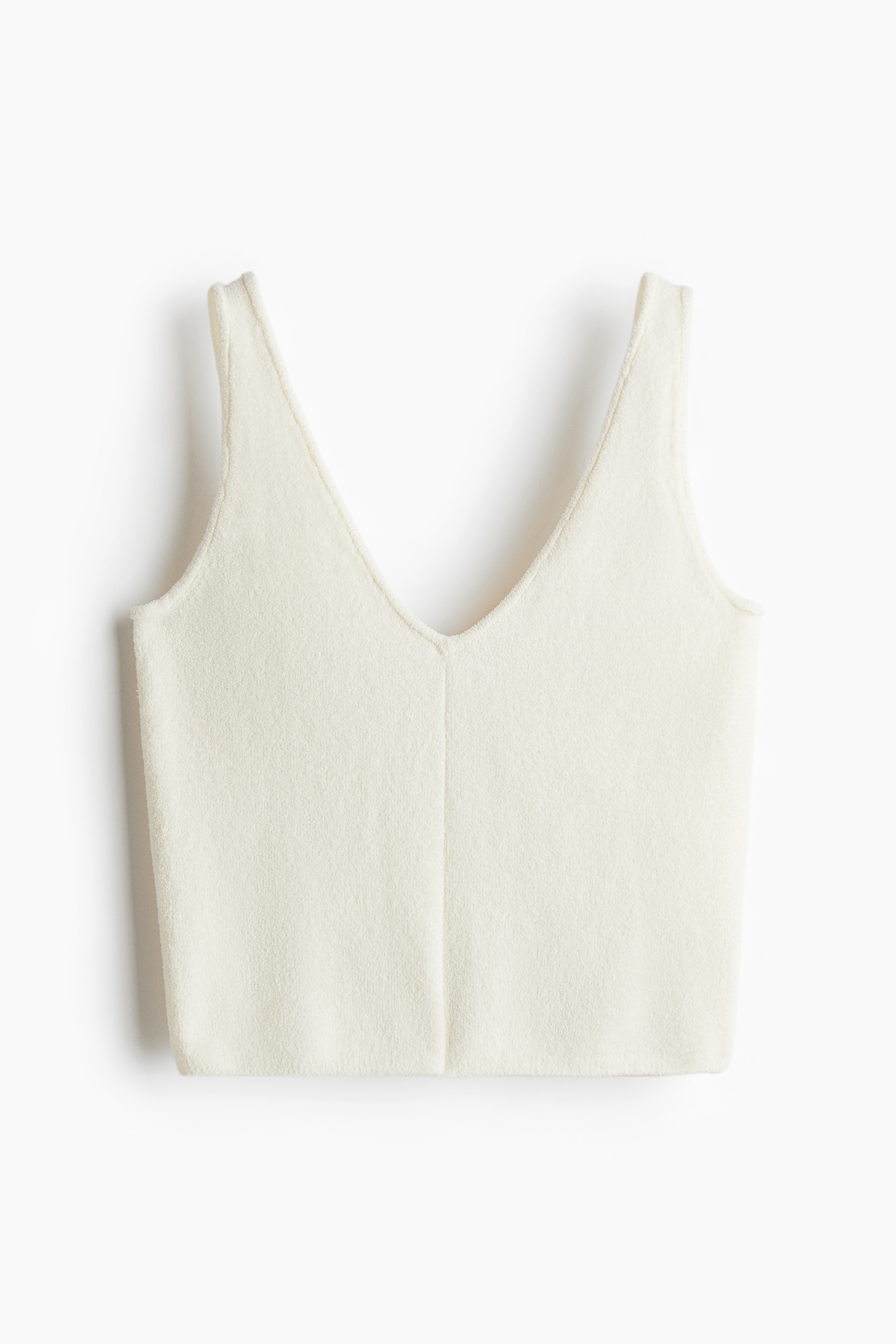 Signore - Crema Top in ciniglia - Size: XL  - H&M