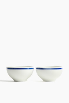 2-pack liten porslinsskål
