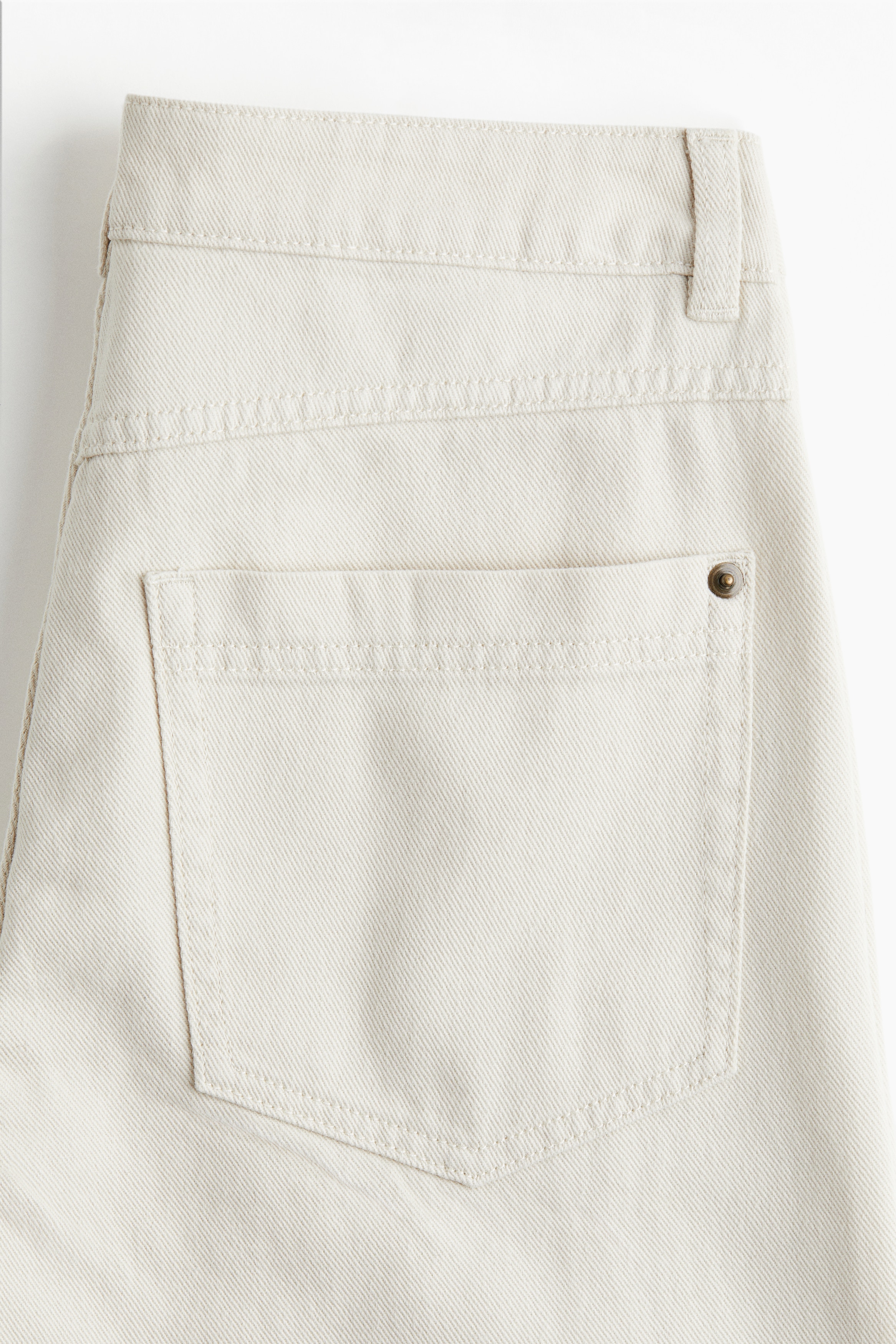 Cotton twill trousers
