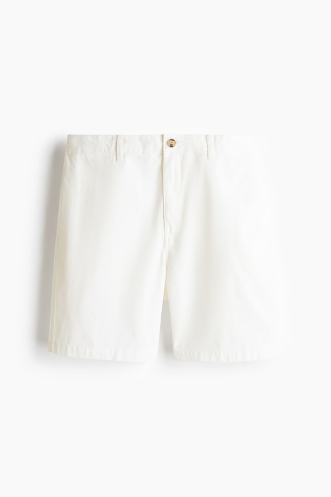 Chinoshorts in Relaxed Fit - Weiß/Schwarz/Beige/Hellrosa/Khakigrün/Marineblau - 1