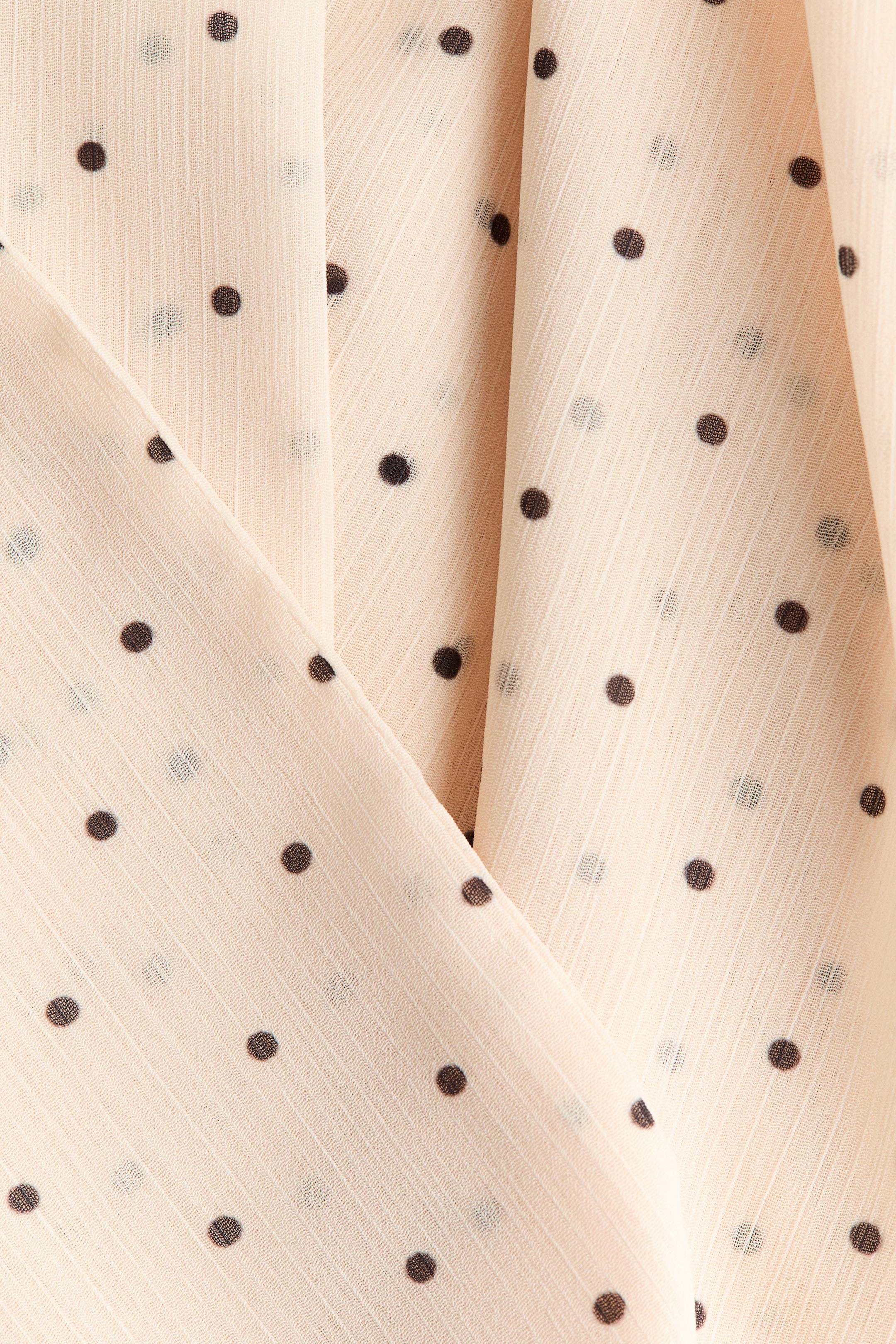 Женские топы H&M Tiered Tie-Detail Top — фото 4