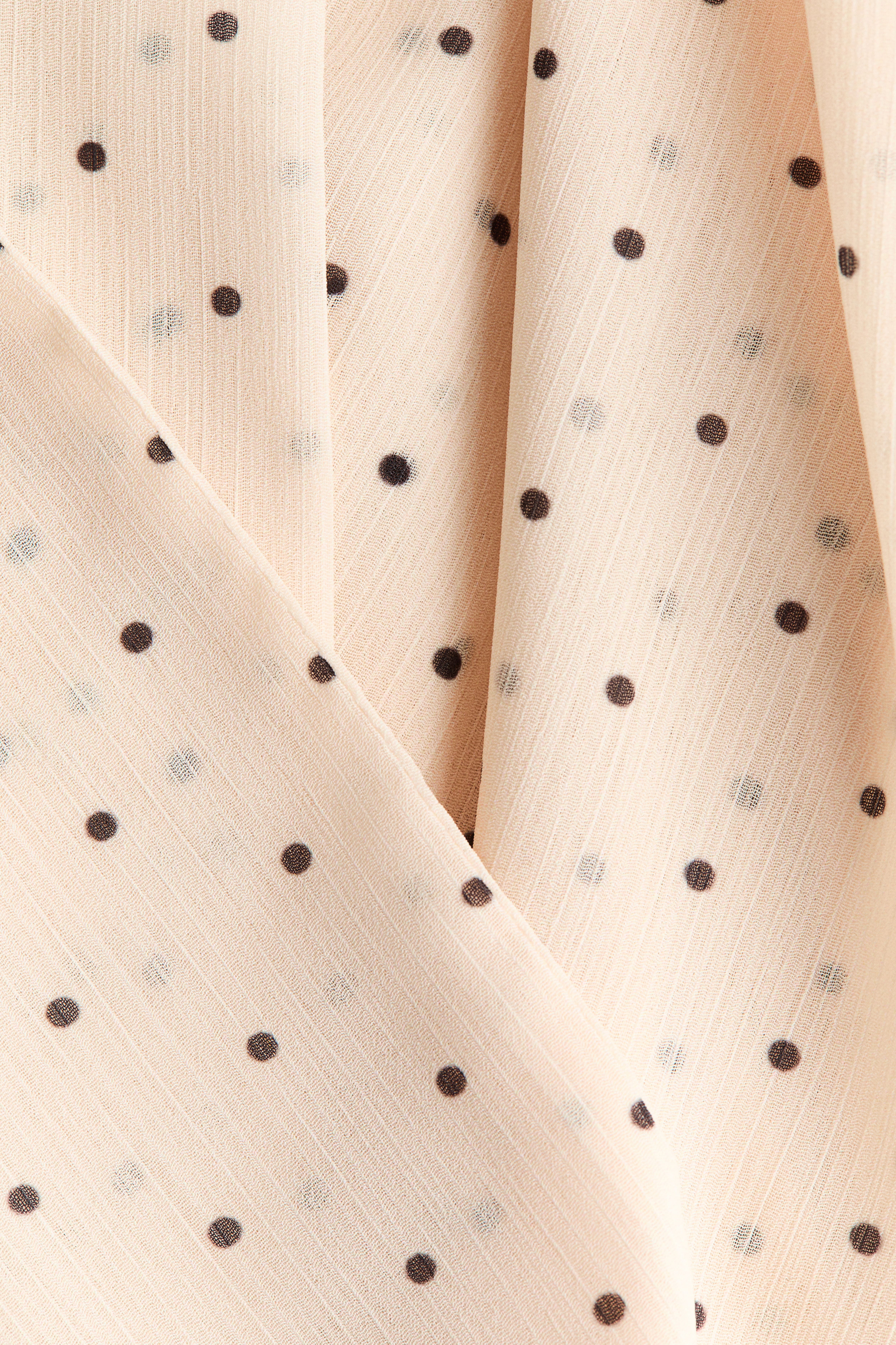 Tiered Tie-Detail Top