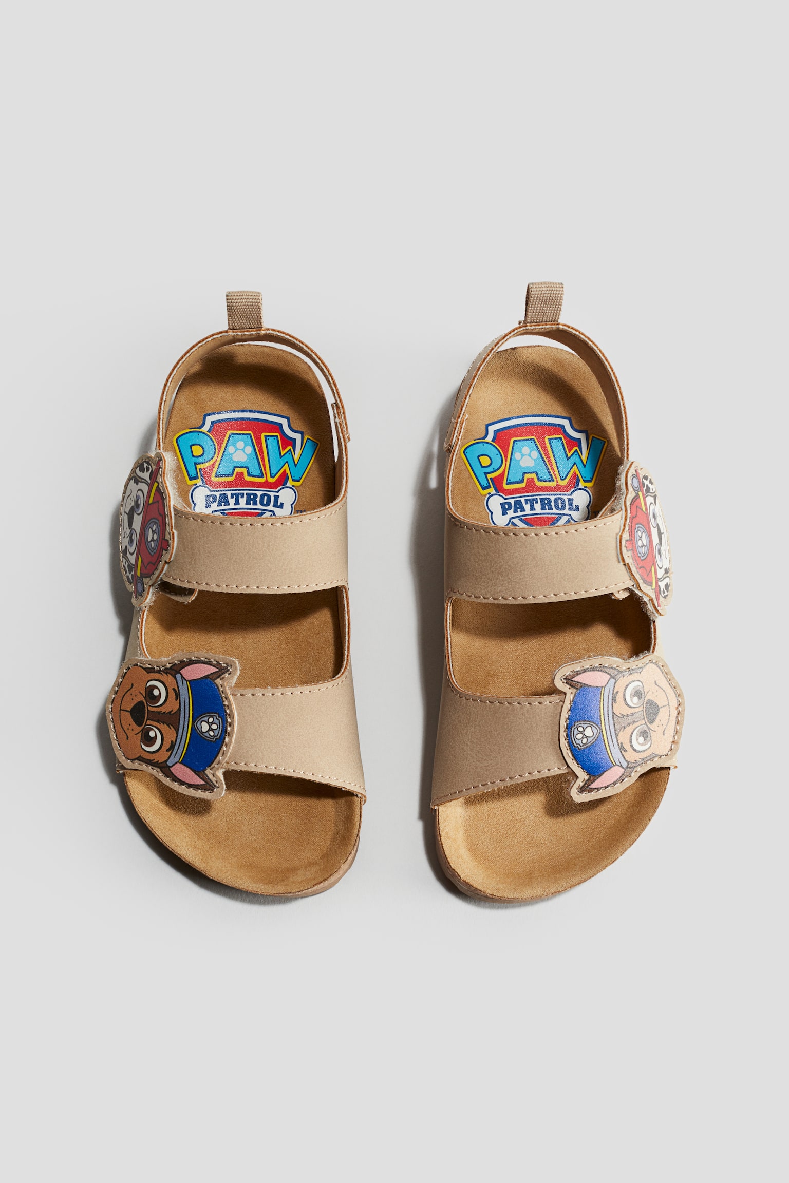 Ankle Strap Sandals - Beige/PAW Patrol/Dark blue/Pokémon - 1