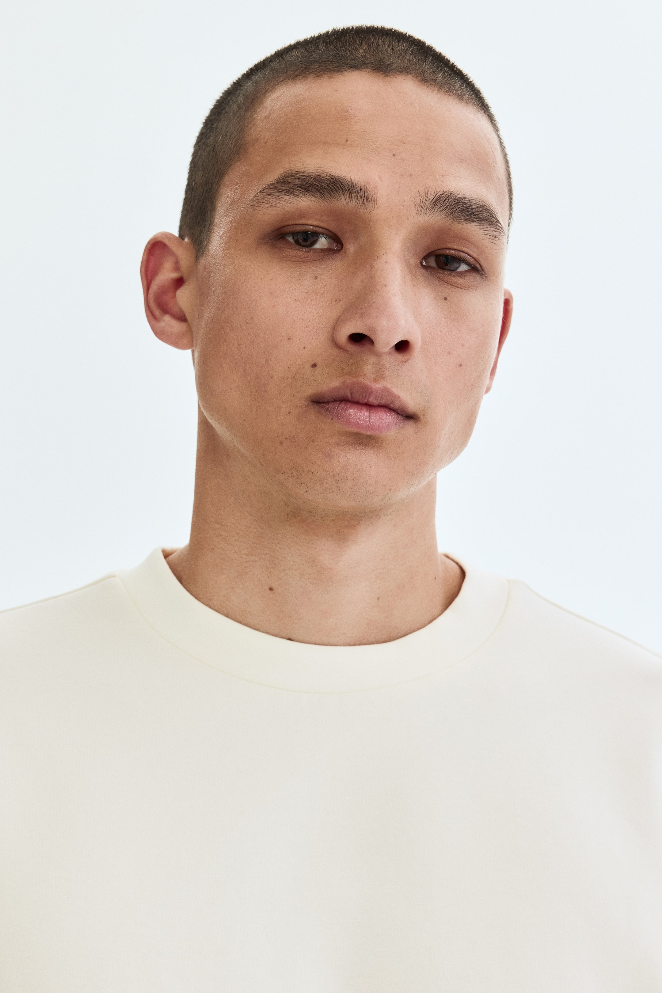 Oversized-Fit Scuba T-Shirt