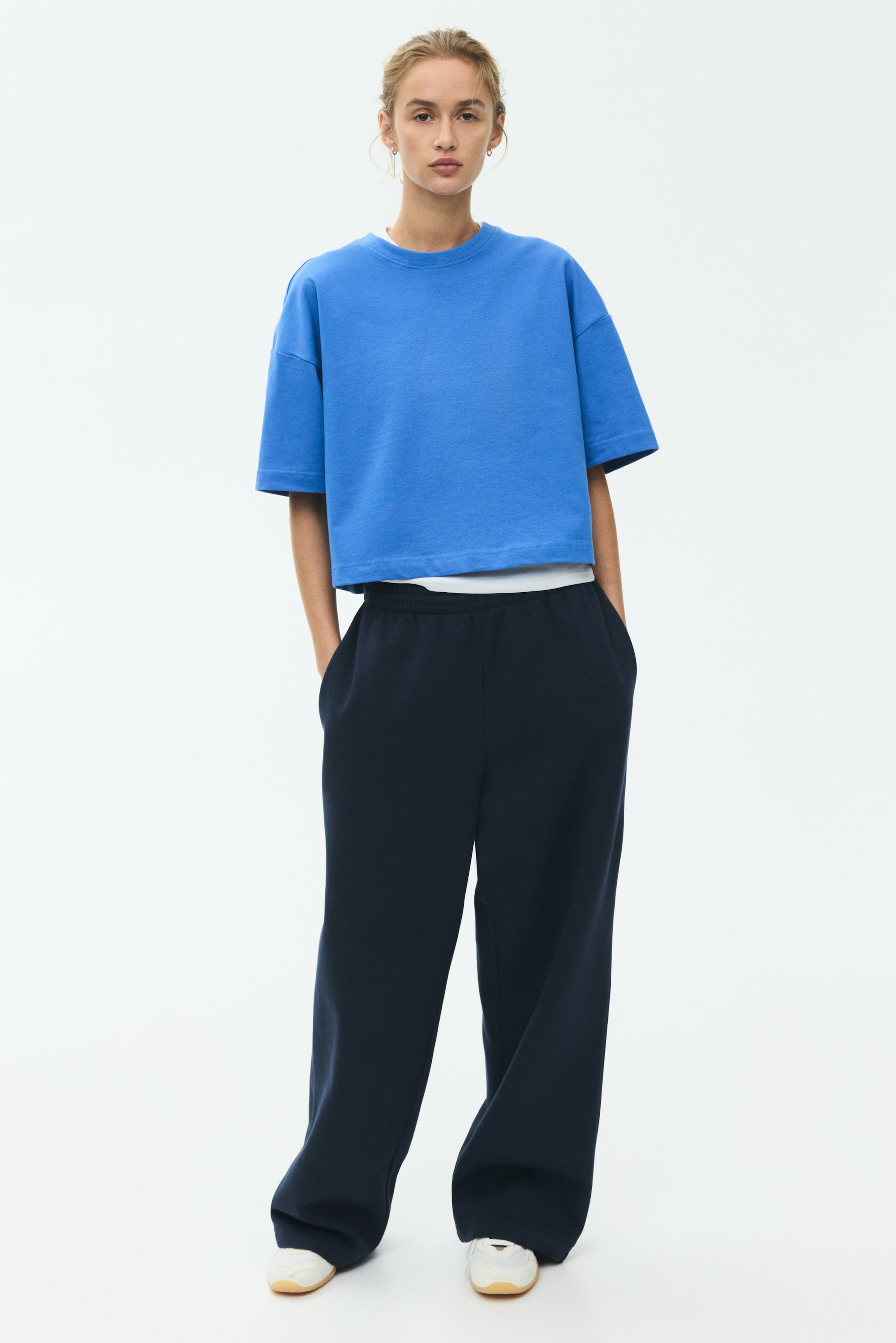 Женские футболки H&M Boxy T-Shirt — фото 5