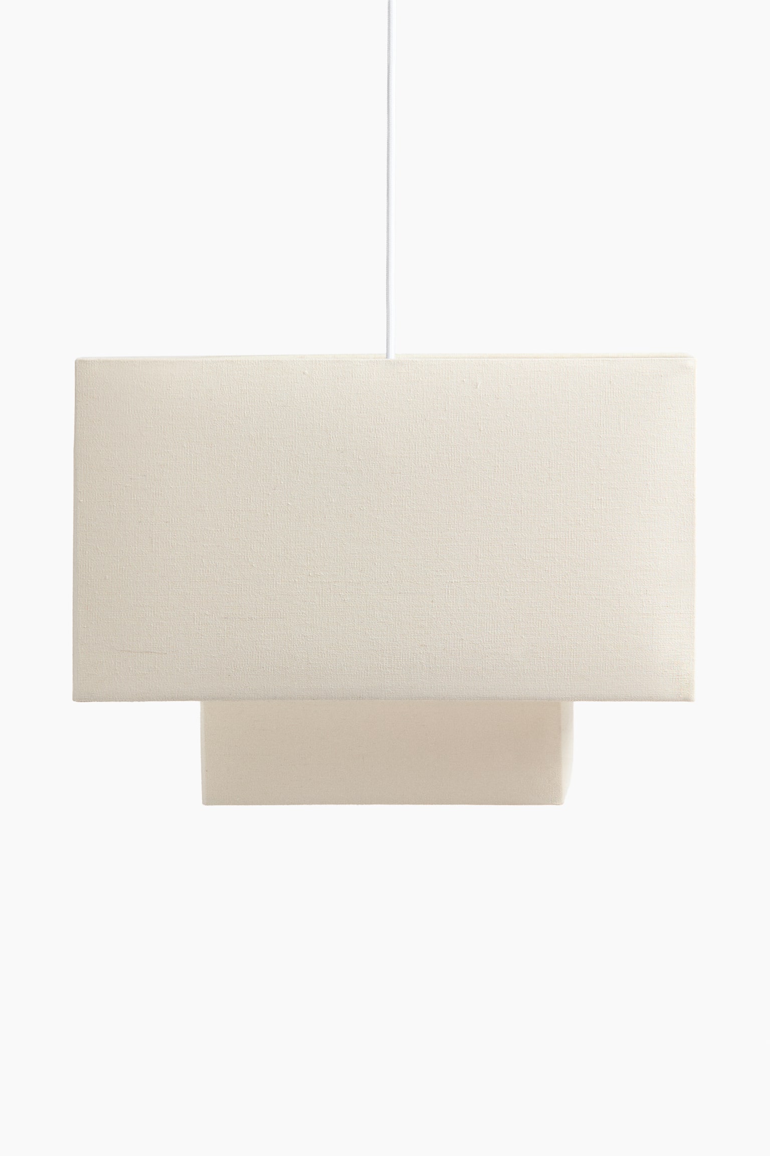 Geometryczna lampa wisząca - Jasnobeżowy